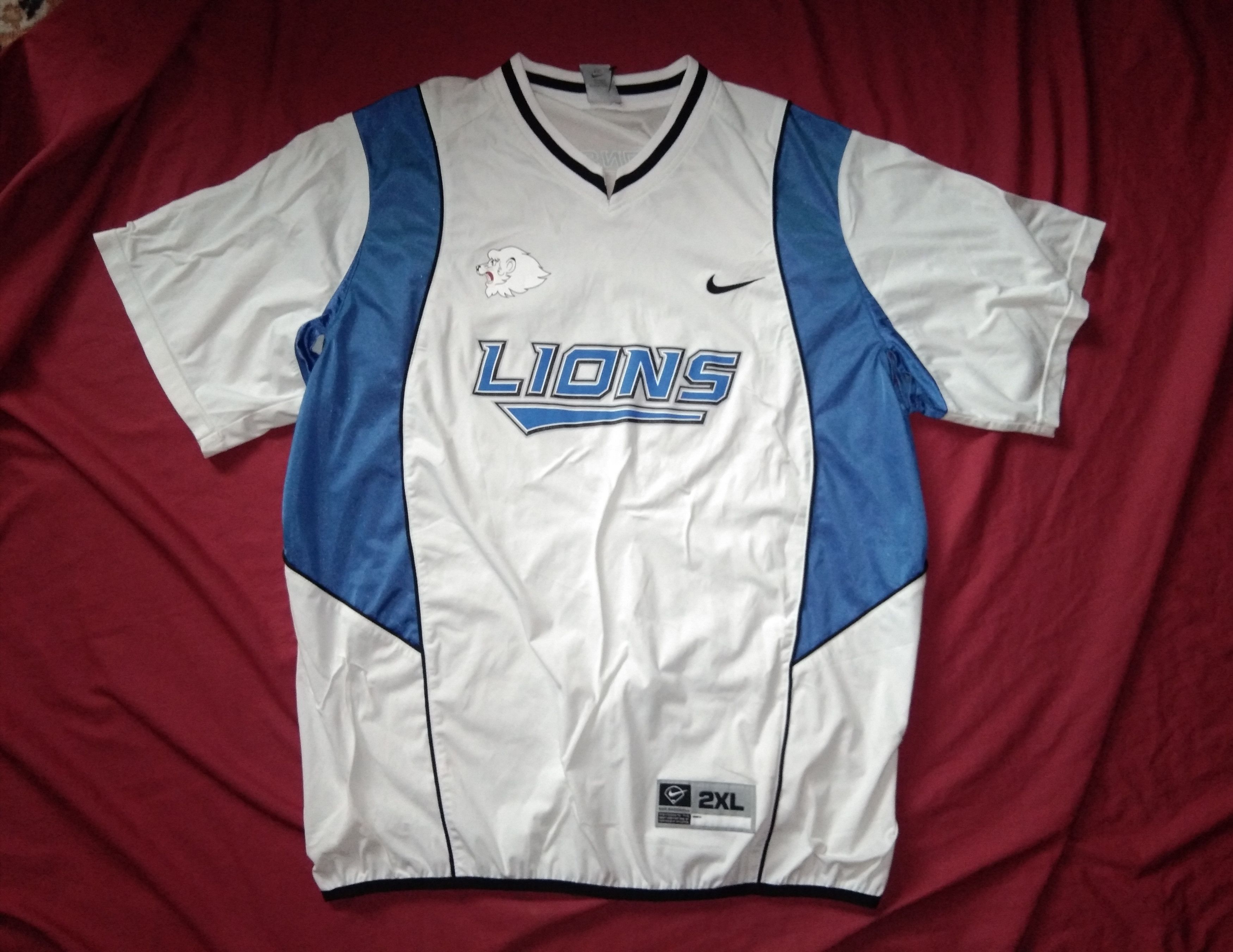 Japanese Brand NPB Saitama Seibu Lions x Nike training outwear ⚾🇯🇵 Size US XL / EU 56 / 4 - 2 Thumbnail