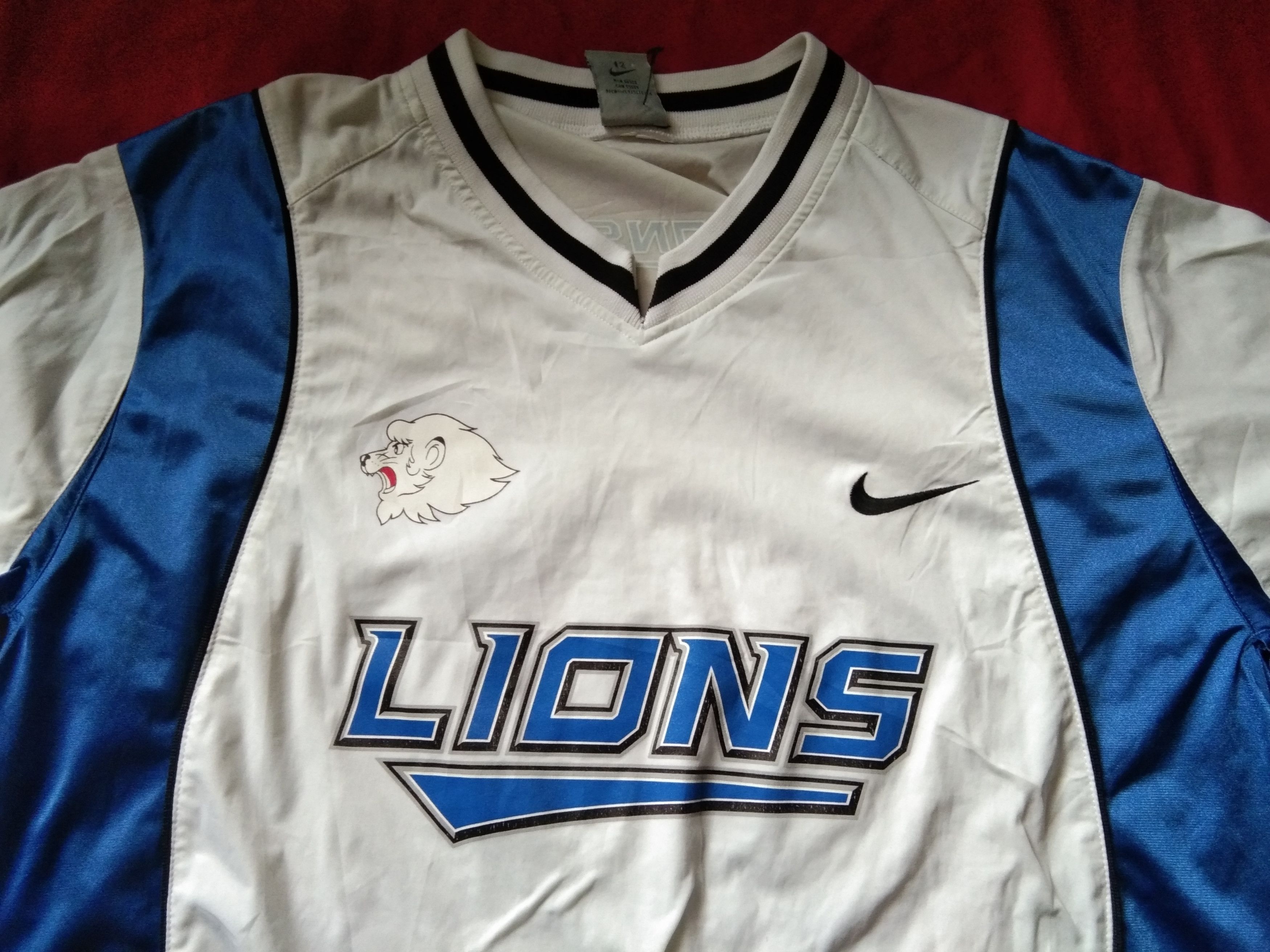 Japanese Brand NPB Saitama Seibu Lions x Nike training outwear ⚾🇯🇵 Size US XL / EU 56 / 4 - 1 Thumbnail