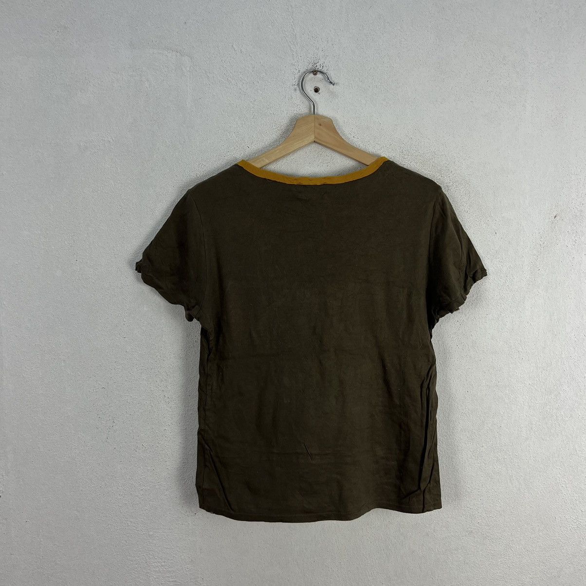 Designer × Japanese Brand LANVIN COLLECTION JAPAN MADE SHORT SLEEVE BIG LOGO Size XS / US 0-2 / IT 36-38 - 6 Thumbnail