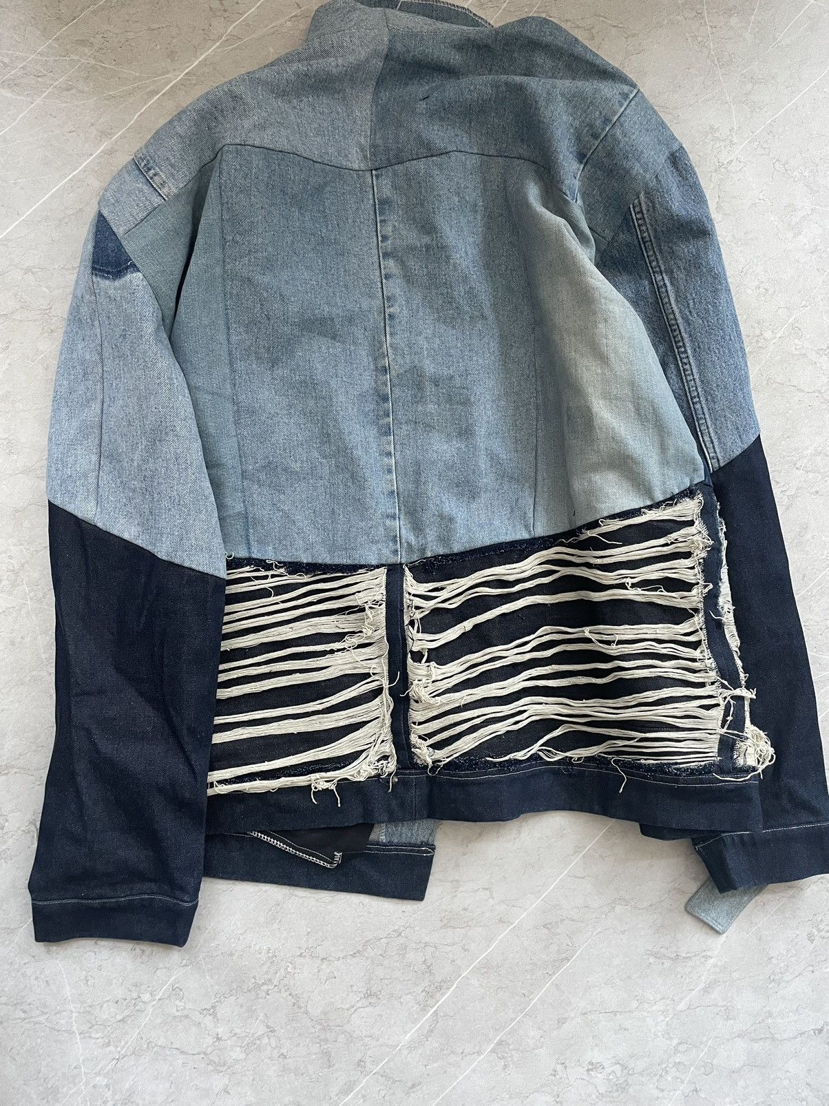 Ev Bravado Melded denim robe jacket Size US L / EU 52-54 / 3 - 8 Thumbnail