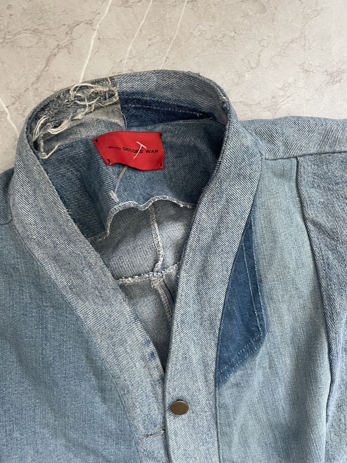 Ev Bravado Melded denim robe jacket Size US L / EU 52-54 / 3 - 4 Thumbnail