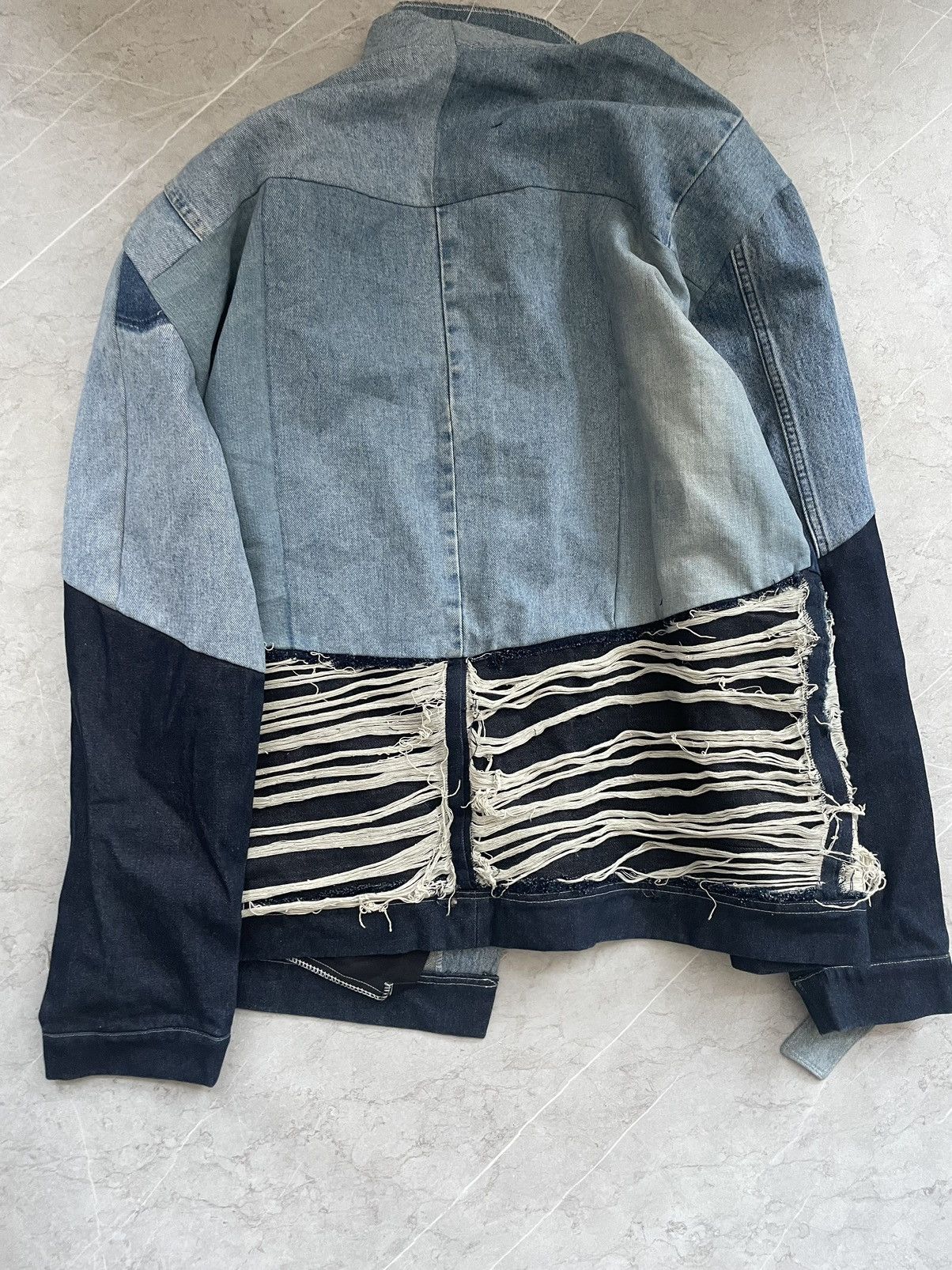 Ev Bravado Melded denim robe jacket Size US L / EU 52-54 / 3 - 7 Thumbnail