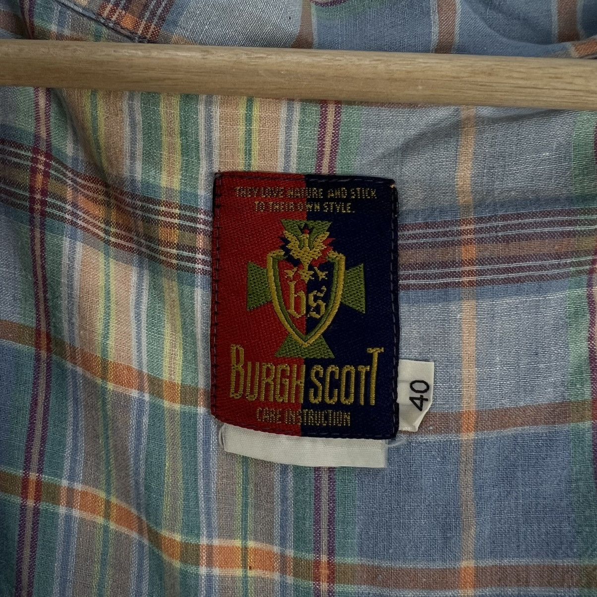Japanese Brand VINTAGE BOMBER JACKET BURGH SCOTT TARTAN DESIGN Size US M / EU 48-50 / 2 - 10 Thumbnail