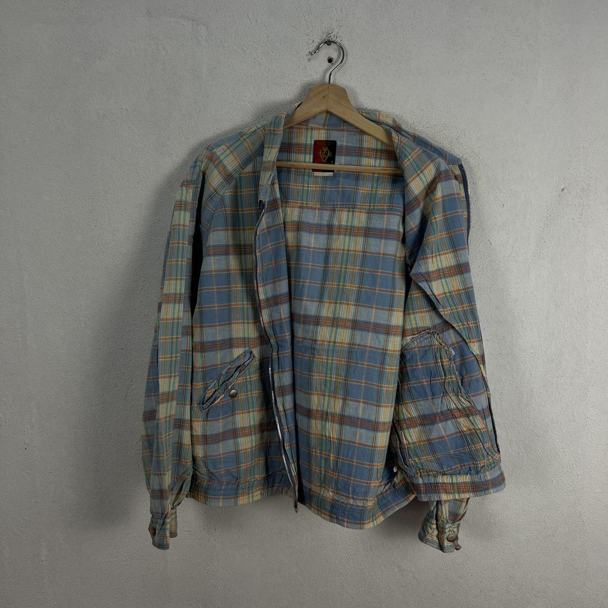 Japanese Brand VINTAGE BOMBER JACKET BURGH SCOTT TARTAN DESIGN Size US M / EU 48-50 / 2 - 9 Thumbnail