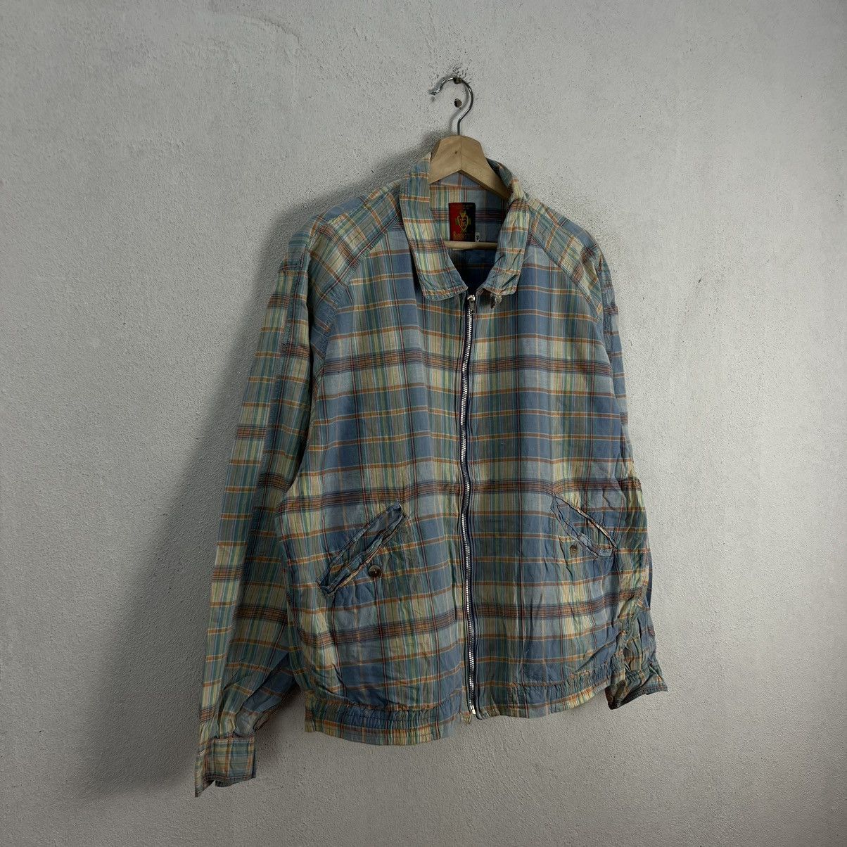 Japanese Brand VINTAGE BOMBER JACKET BURGH SCOTT TARTAN DESIGN Size US M / EU 48-50 / 2 - 2 Thumbnail