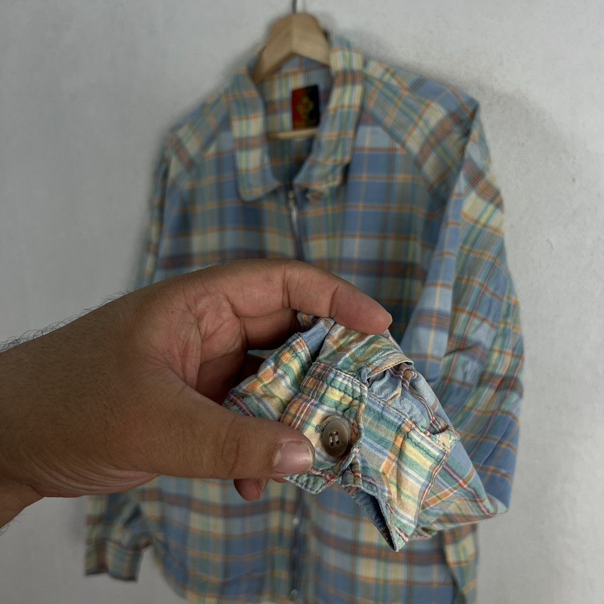 Japanese Brand VINTAGE BOMBER JACKET BURGH SCOTT TARTAN DESIGN Size US M / EU 48-50 / 2 - 6 Thumbnail