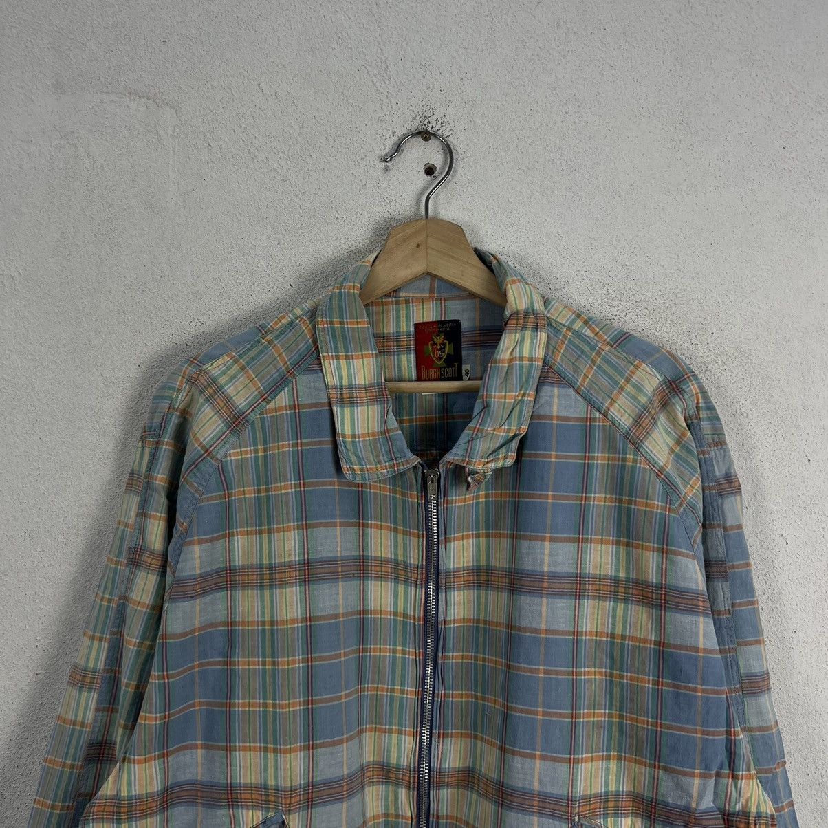 Japanese Brand VINTAGE BOMBER JACKET BURGH SCOTT TARTAN DESIGN Size US M / EU 48-50 / 2 - 3 Thumbnail
