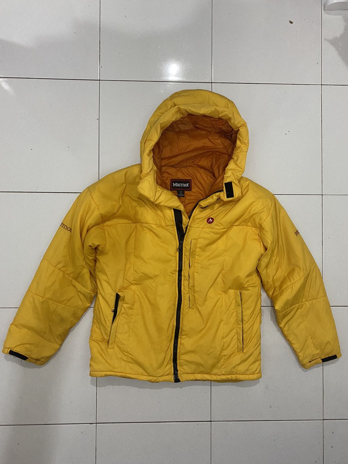 Marmot 🔥Vintage🔥 Marmot Hoodie Puffer Jacket Size US L / EU 52-54 / 3 - 2 Thumbnail