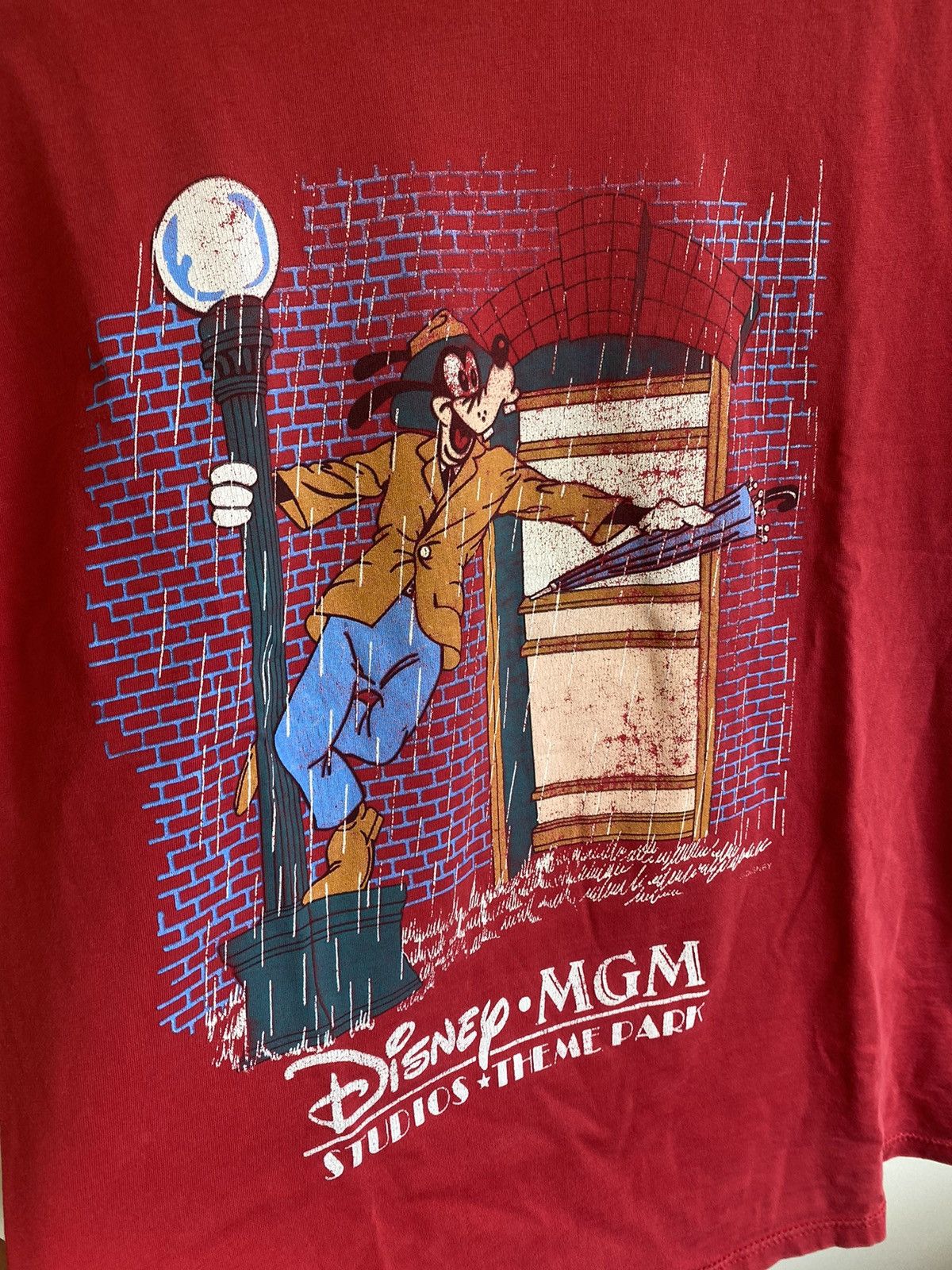 Disney × Vintage Discontinued 90s ‘Great Movie Ride’ Promo Shirt Goofy Mickey Size US L / EU 52-54 / 3 - 2 Thumbnail