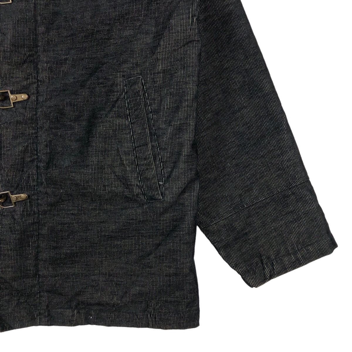 Japanese Brand Japanese Corduroy Hook Clip Hooded Jacket Size US L / EU 52-54 / 3 - 4 Thumbnail