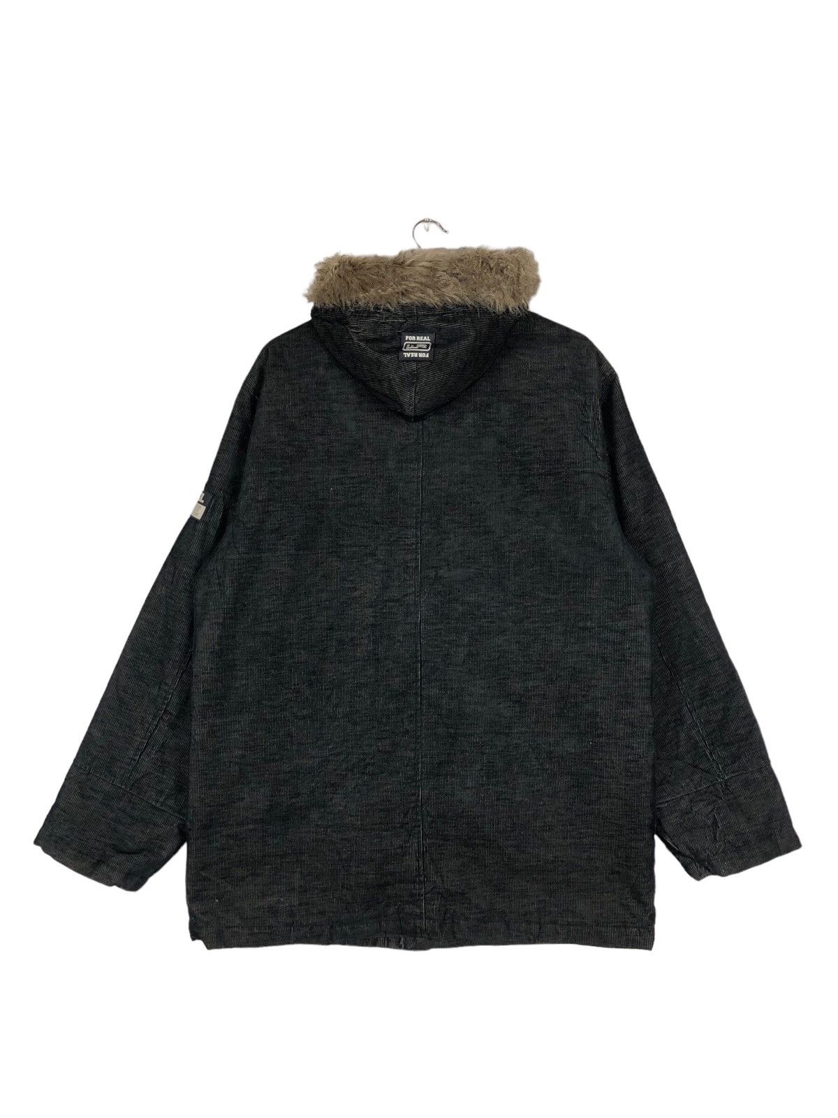 Japanese Brand Japanese Corduroy Hook Clip Hooded Jacket Size US L / EU 52-54 / 3 - 5 Thumbnail