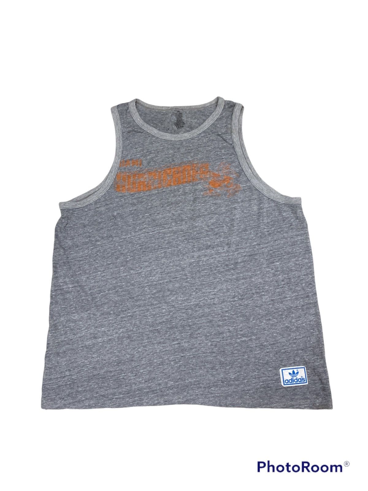 Adidas × NBA × Vintage MIAMI HURRICANES ADIDAS THREEFOIL SLEEVELESS SHIRT Size US XL / EU 56 / 4 - 2 Thumbnail