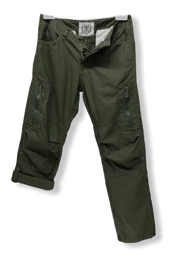 Japanese Brand 🔥FREEGATE Army Vintage Taste Combat Bondage Trousers Pants Size US 31 - 1 Thumbnail