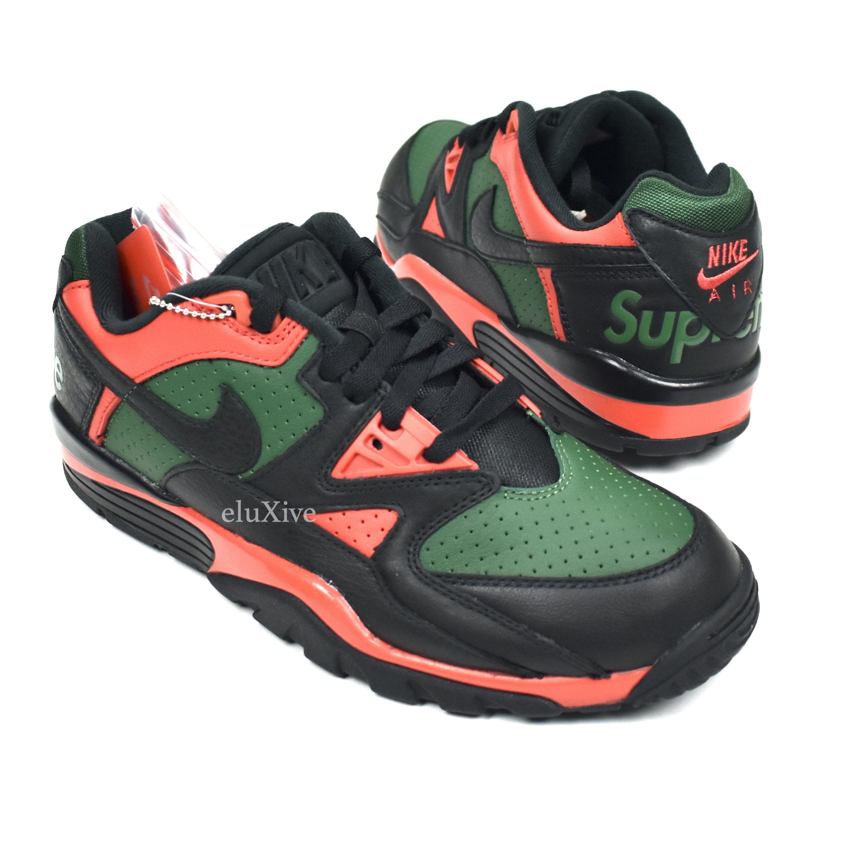 Supreme Supreme Nike Air Cross Trainer 3 Low Gucci Black Red Green | Grailed