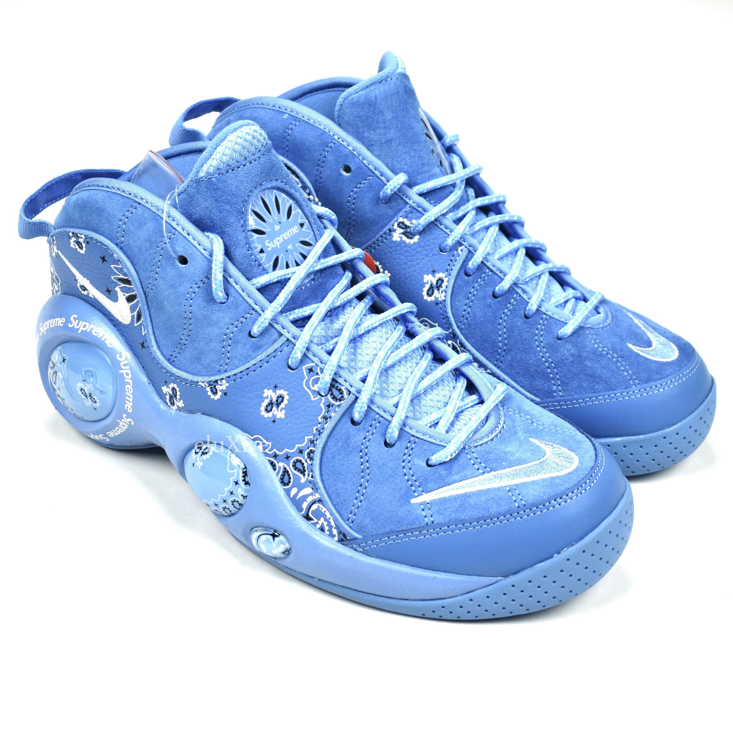 Supreme Nike Air Zoom Flight 95 SP Paisley University Blue