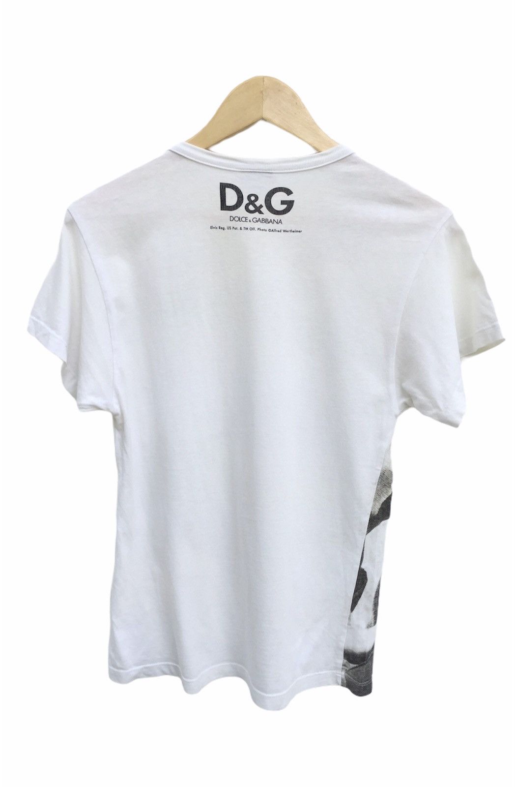 Dolce & Gabbana Dolce & Gabbana X Elvis Presley T Shirt Size Armpit 17"x25" Size US S / EU 44-46 / 1 - 2 Thumbnail
