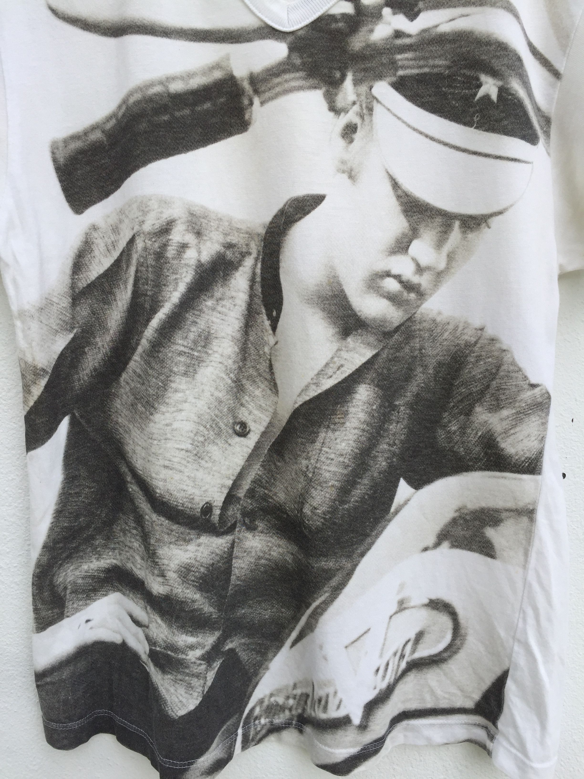 Dolce & Gabbana Dolce & Gabbana X Elvis Presley T Shirt Size Armpit 17"x25" Size US S / EU 44-46 / 1 - 3 Thumbnail