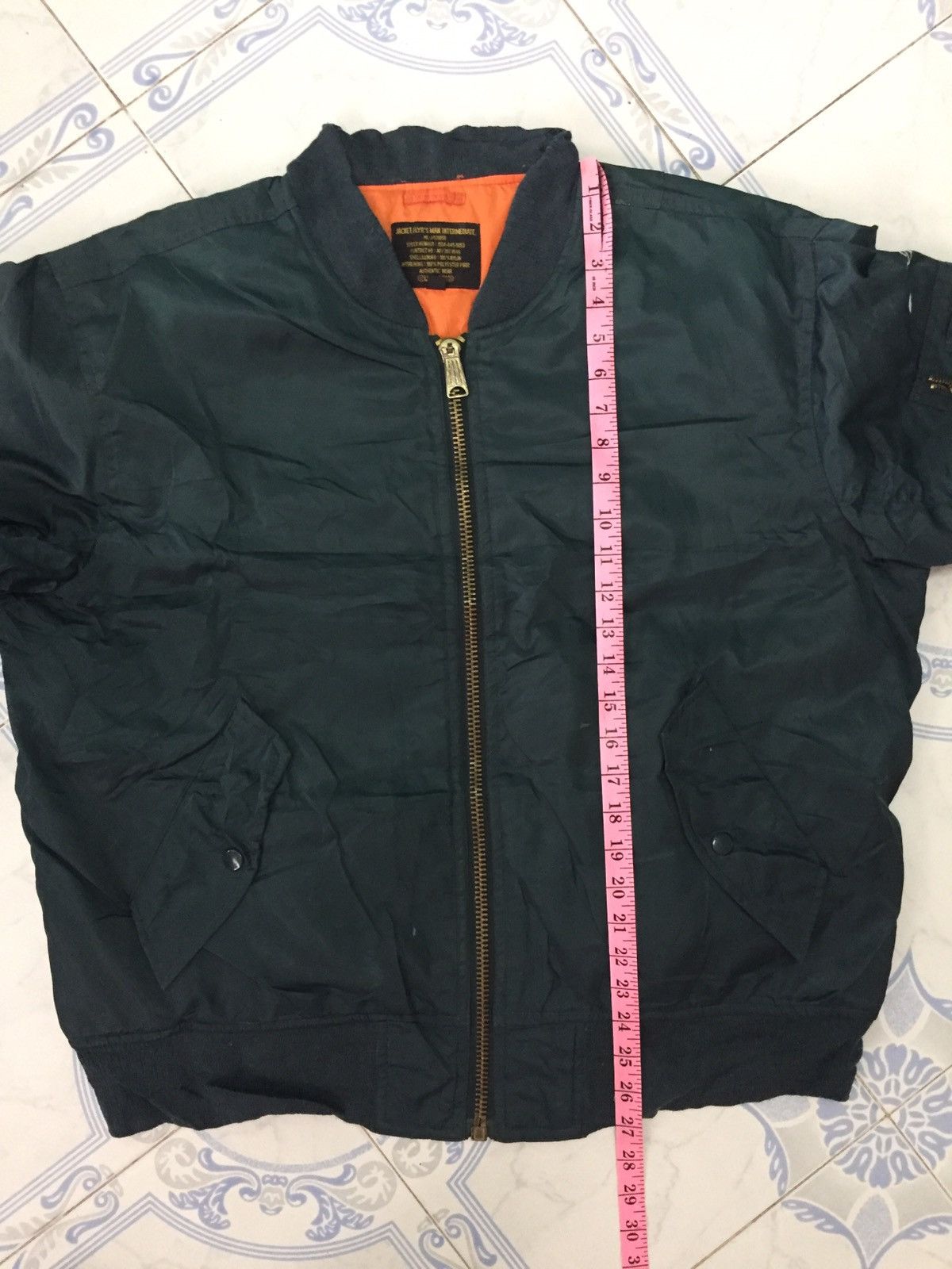 Japanese Brand Aqua Living Amenityspace Flying Bomber Style Jacket Size US L / EU 52-54 / 3 - 18 Thumbnail