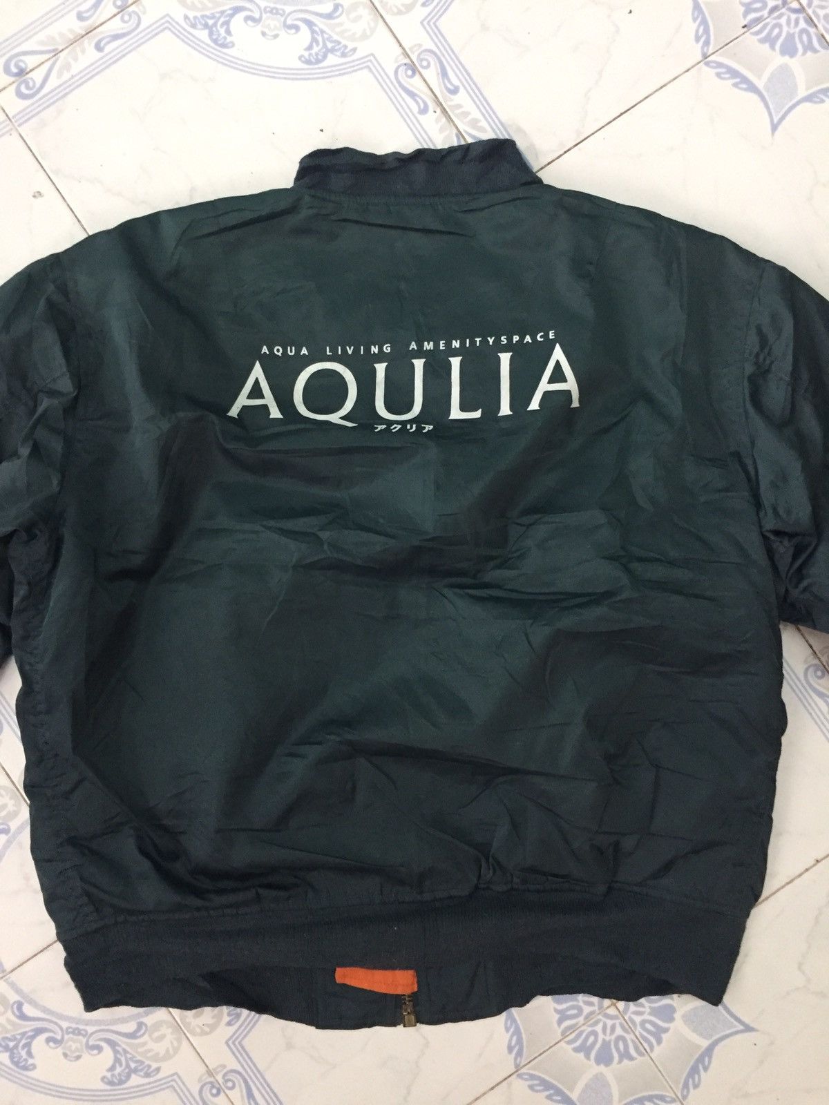 Japanese Brand Aqua Living Amenityspace Flying Bomber Style Jacket Size US L / EU 52-54 / 3 - 7 Thumbnail