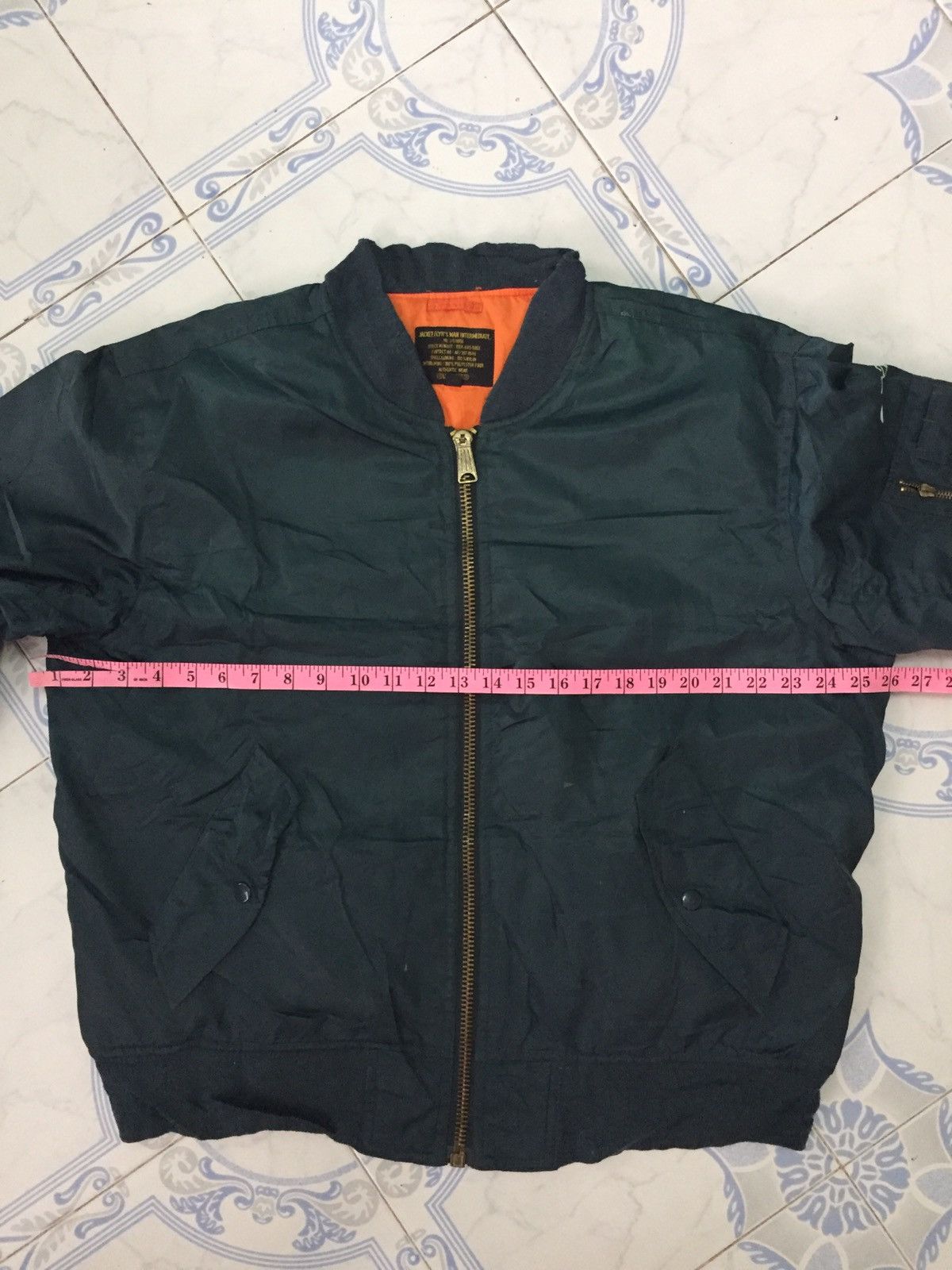 Japanese Brand Aqua Living Amenityspace Flying Bomber Style Jacket Size US L / EU 52-54 / 3 - 17 Thumbnail