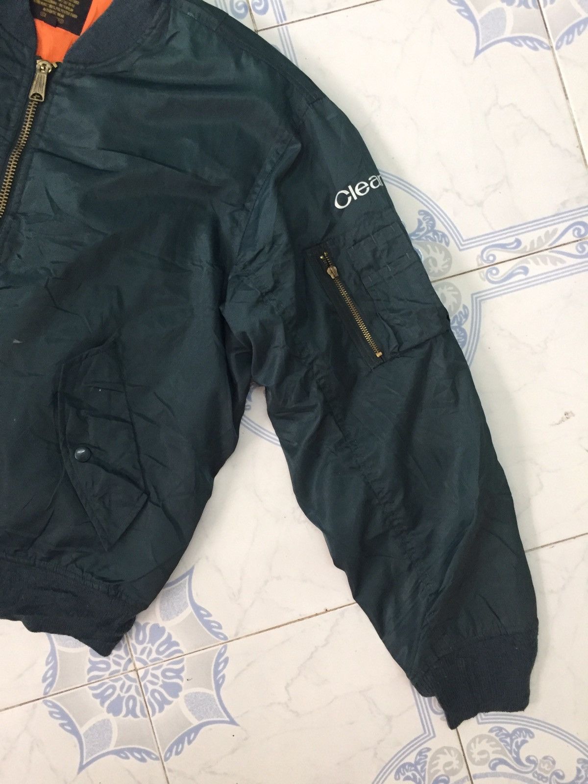 Japanese Brand Aqua Living Amenityspace Flying Bomber Style Jacket Size US L / EU 52-54 / 3 - 5 Thumbnail