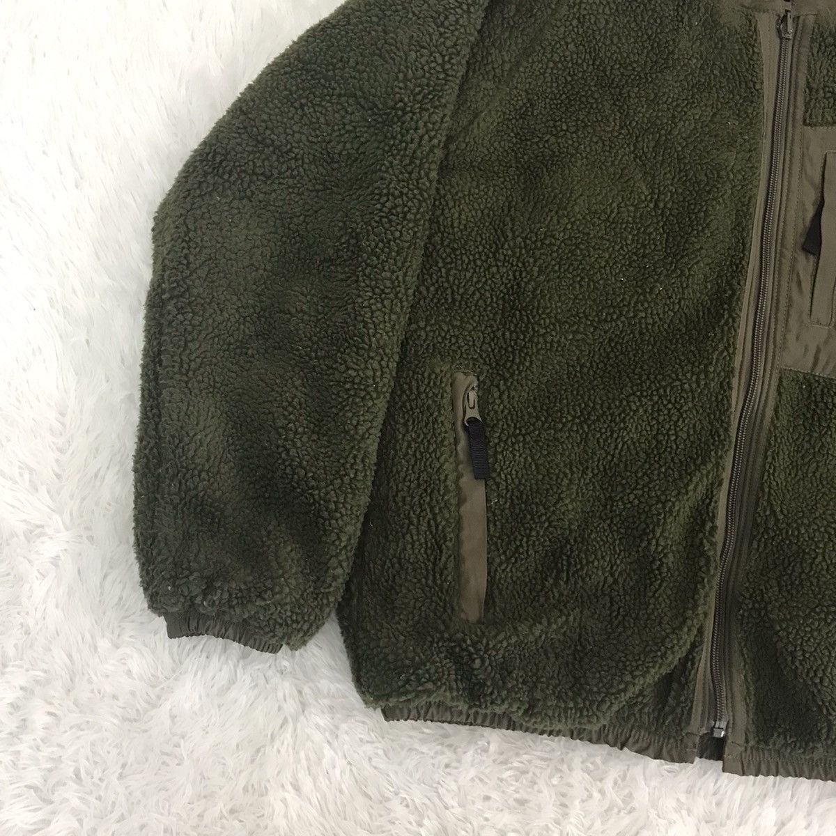 Japanese Brand Univerd72 Union Made Pile Fleece Reverse Jacket Size US M / EU 48-50 / 2 - 2 Thumbnail