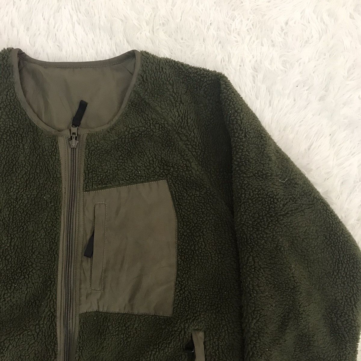Japanese Brand Univerd72 Union Made Pile Fleece Reverse Jacket Size US M / EU 48-50 / 2 - 4 Thumbnail