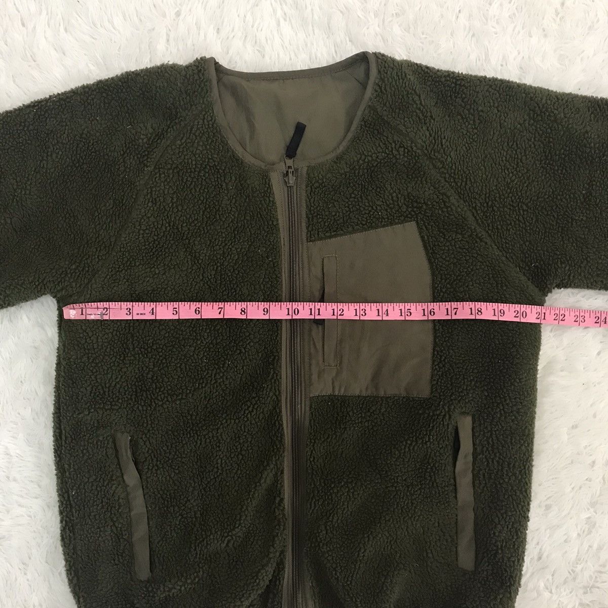 Japanese Brand Univerd72 Union Made Pile Fleece Reverse Jacket Size US M / EU 48-50 / 2 - 11 Thumbnail