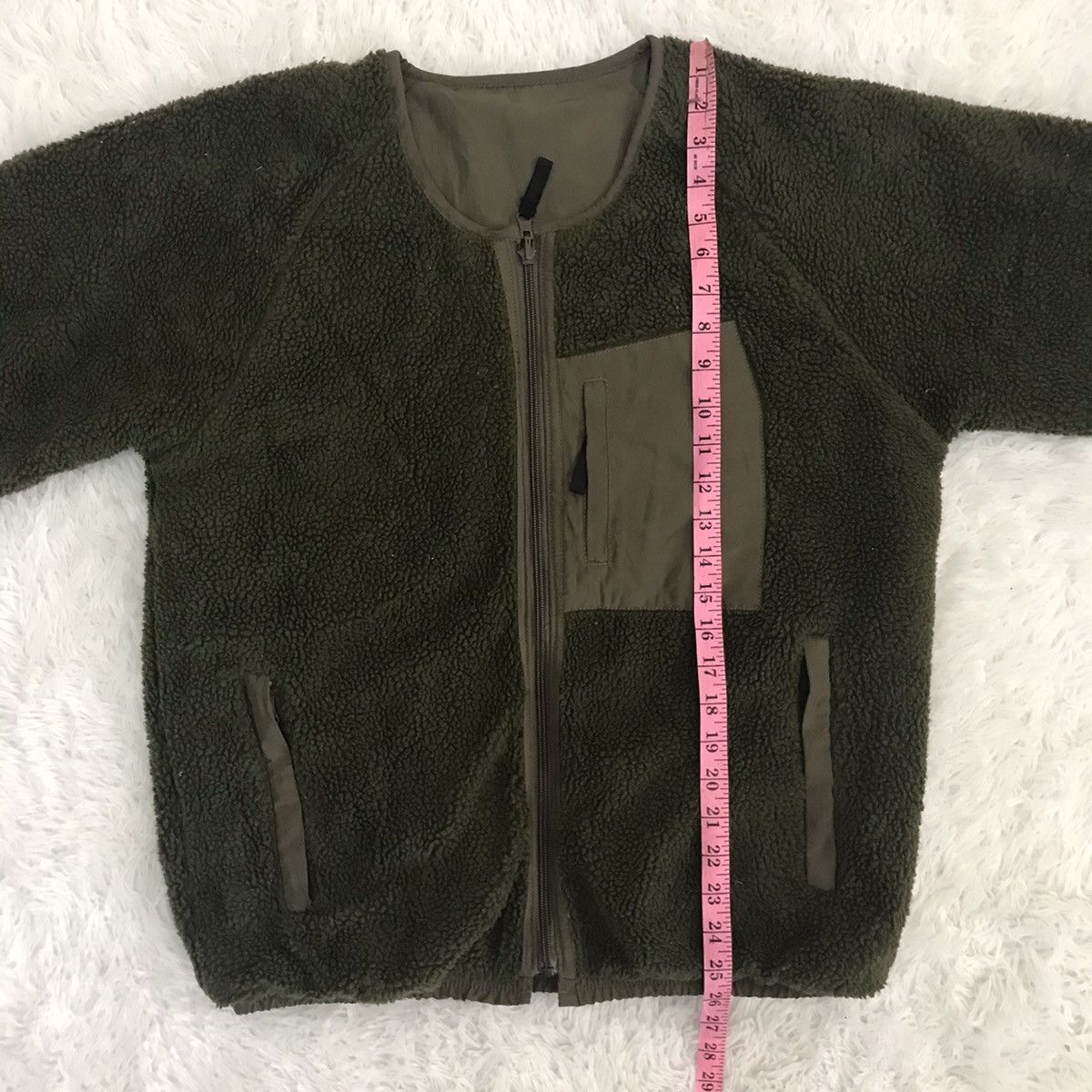 Japanese Brand Univerd72 Union Made Pile Fleece Reverse Jacket Size US M / EU 48-50 / 2 - 12 Thumbnail