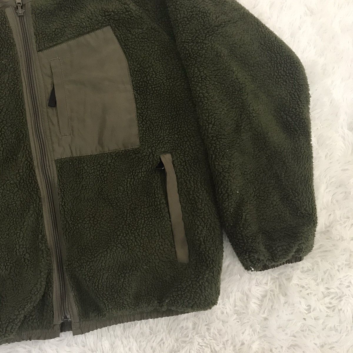 Japanese Brand Univerd72 Union Made Pile Fleece Reverse Jacket Size US M / EU 48-50 / 2 - 3 Thumbnail