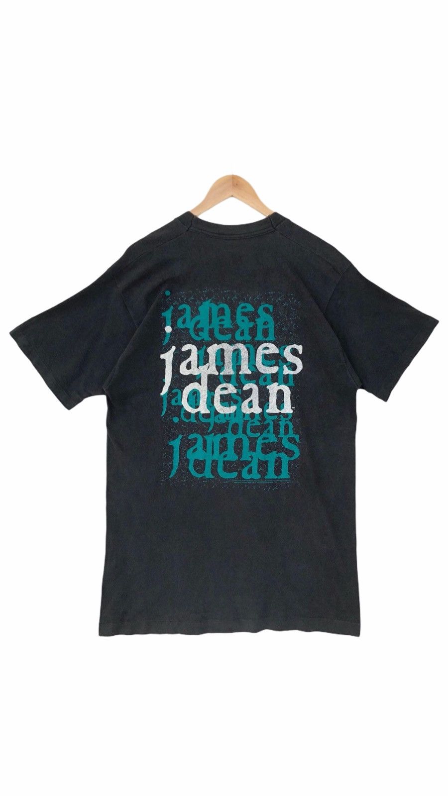 Vintage 90's Vintage James Dean 1990 Movie Film Star T Shirt Rare Size US L / EU 52-54 / 3 - 2 Thumbnail