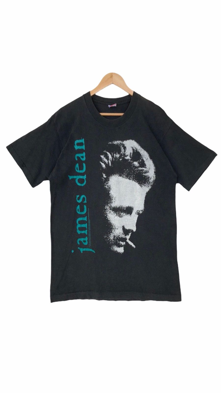 Vintage 90's Vintage James Dean 1990 Movie Film Star T Shirt Rare Size US L / EU 52-54 / 3 - 1 Thumbnail