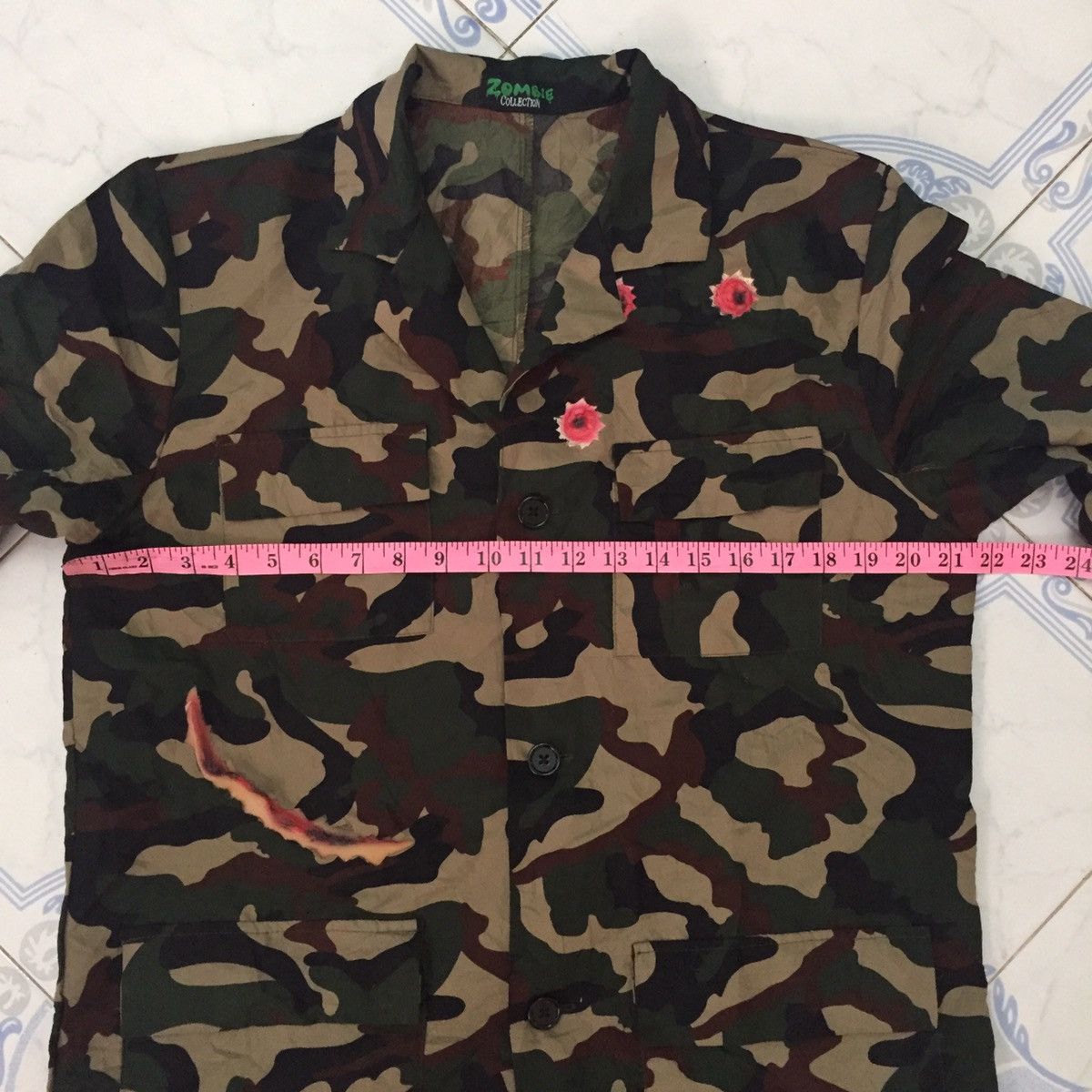 Other Zombie Collection Army Camo Button Size US M / EU 48-50 / 2 - 19 Thumbnail
