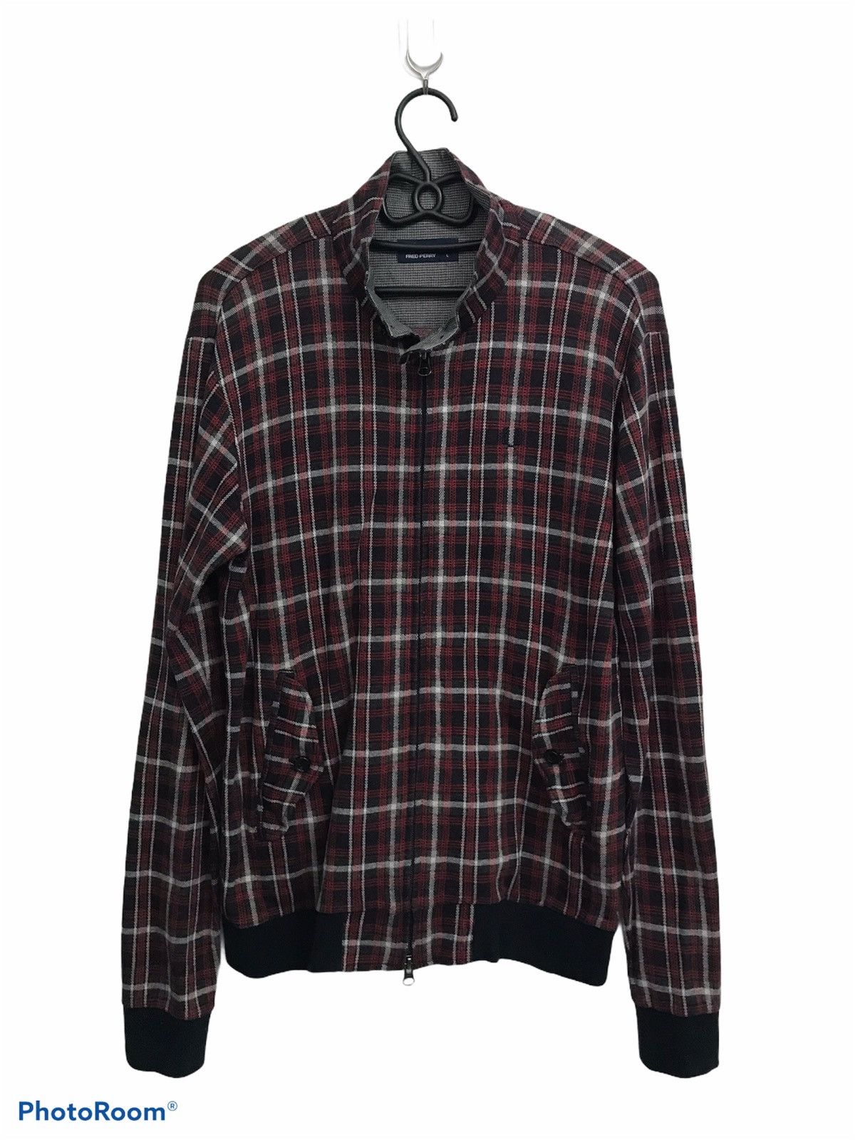 Fred Perry Fred Perry Checkered Thin Jacket Made in Japan Size US L / EU 52-54 / 3 - 1 Thumbnail