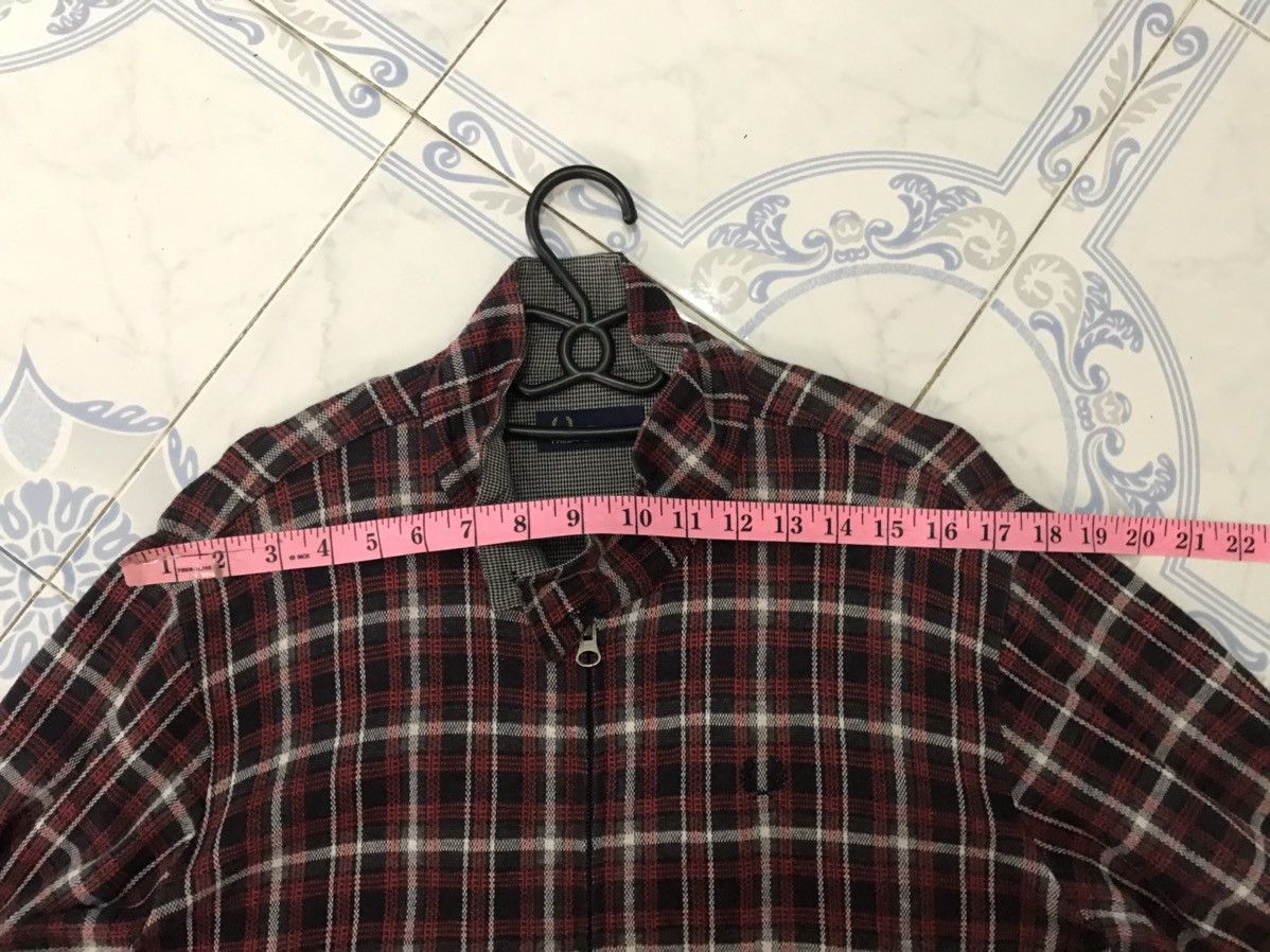 Fred Perry Fred Perry Checkered Thin Jacket Made in Japan Size US L / EU 52-54 / 3 - 21 Thumbnail