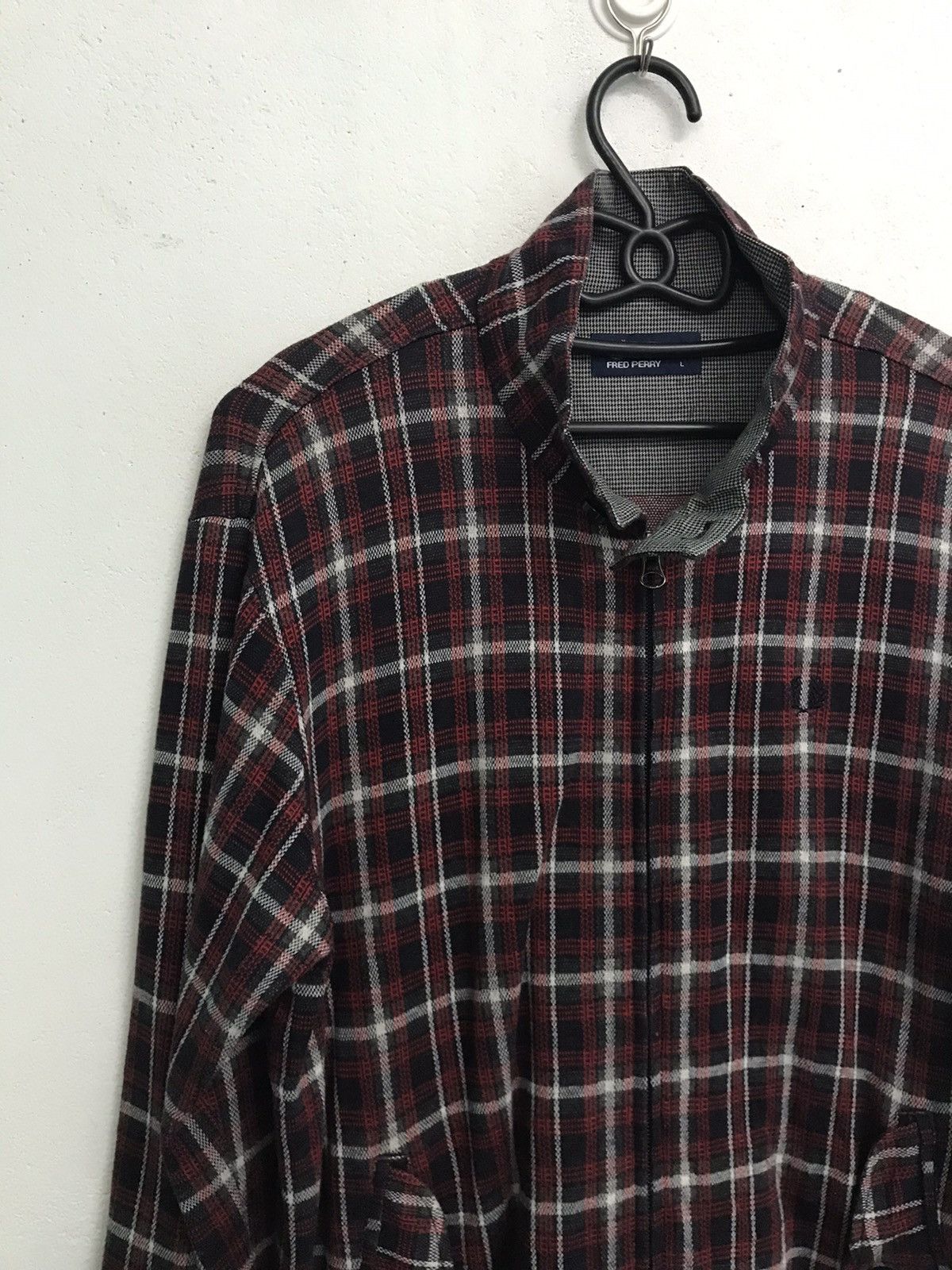 Fred Perry Fred Perry Checkered Thin Jacket Made in Japan Size US L / EU 52-54 / 3 - 4 Thumbnail