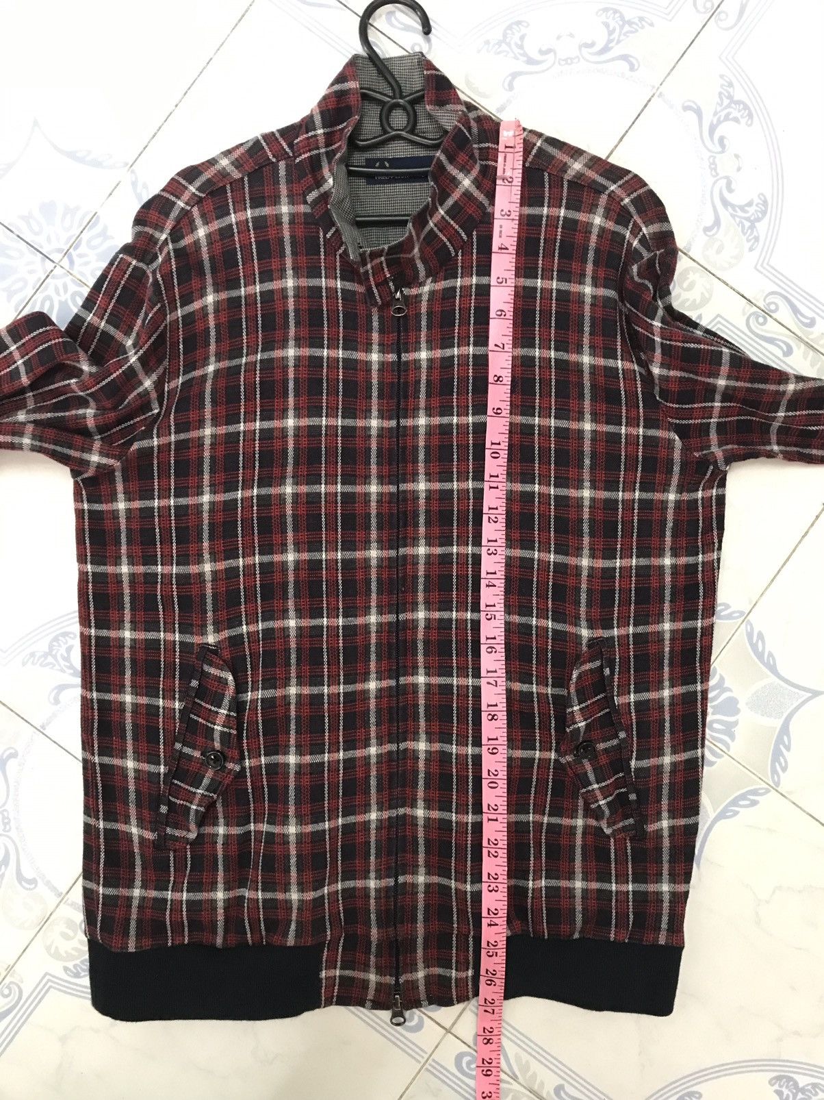 Fred Perry Fred Perry Checkered Thin Jacket Made in Japan Size US L / EU 52-54 / 3 - 20 Thumbnail