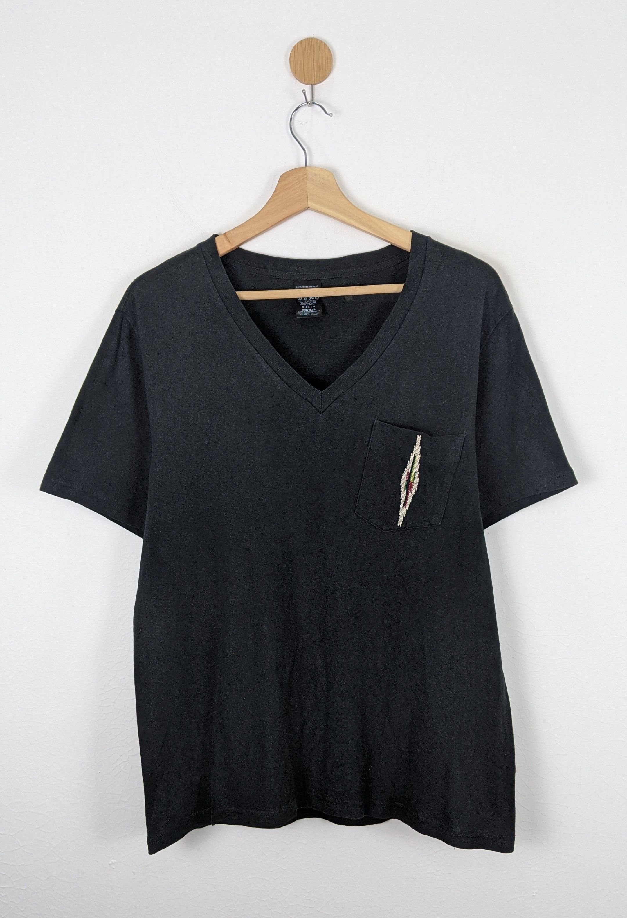 Number (N)ine Number Nine AW04 'Tribal' Tee Black | Grailed