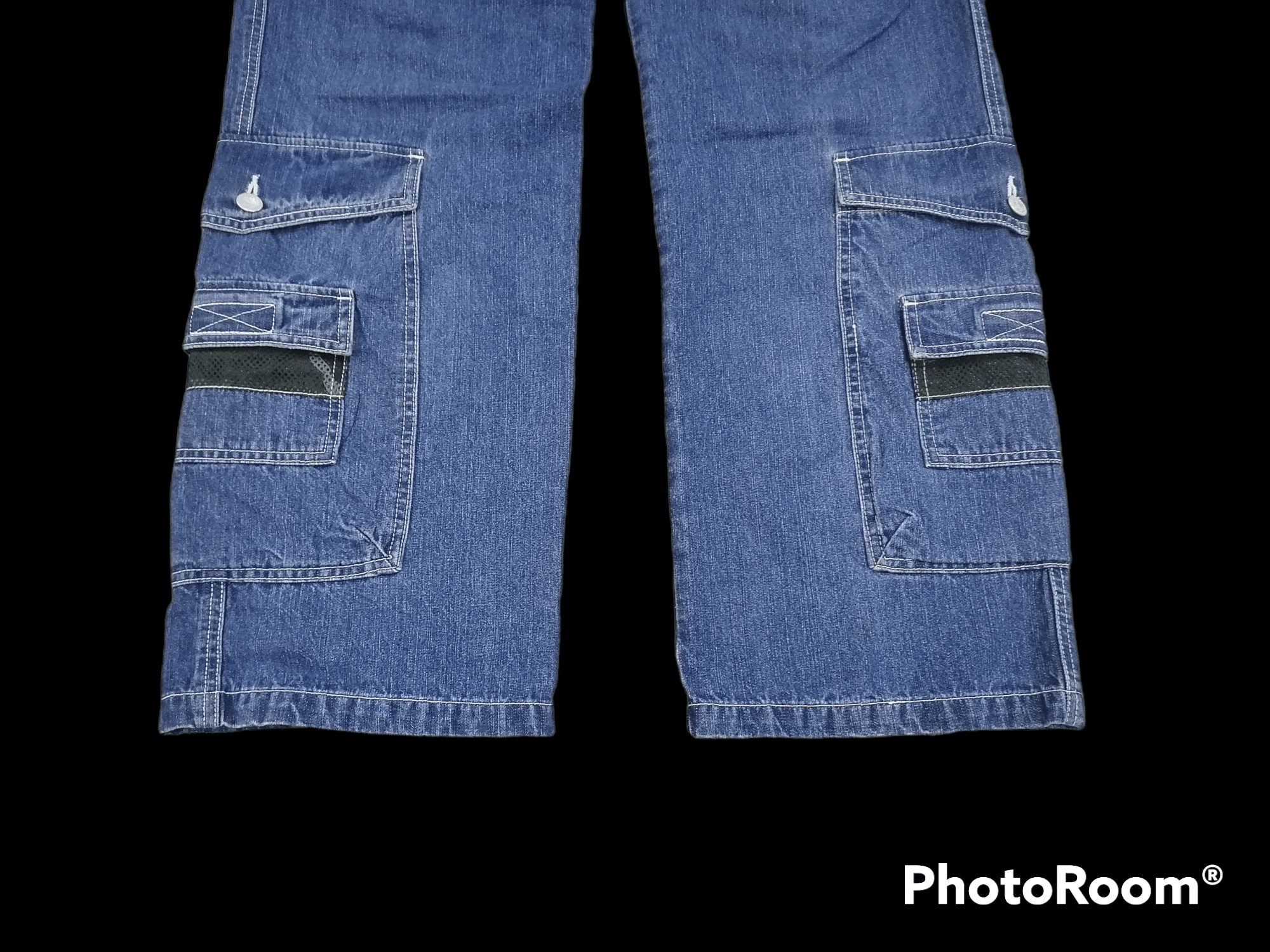 Japanese Brand Made In Japan Ryu Sports Multipocket Tactical Baggy Pants Size US 28 / EU 44 - 3 Thumbnail