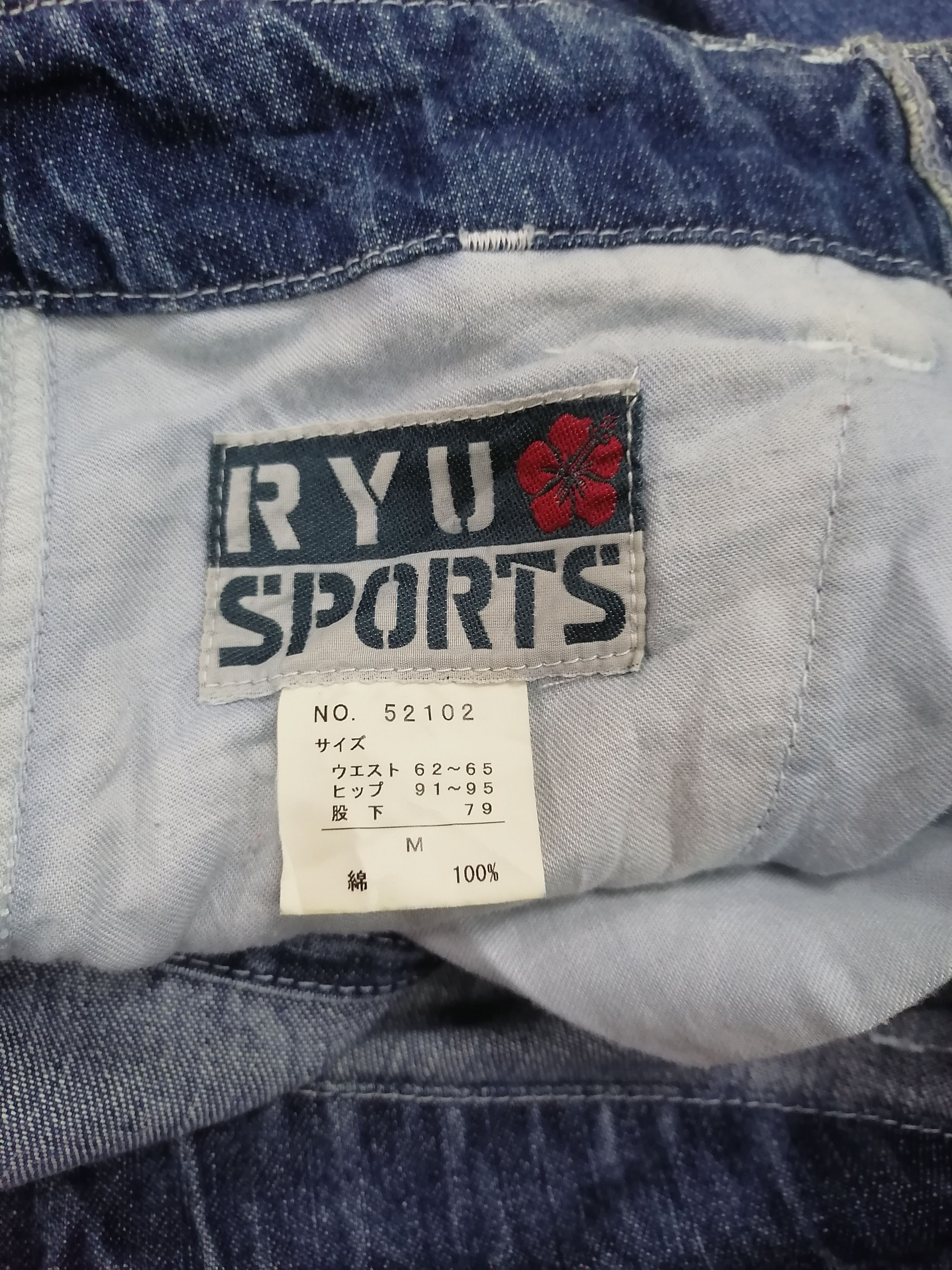 Japanese Brand Made In Japan Ryu Sports Multipocket Tactical Baggy Pants Size US 28 / EU 44 - 8 Thumbnail