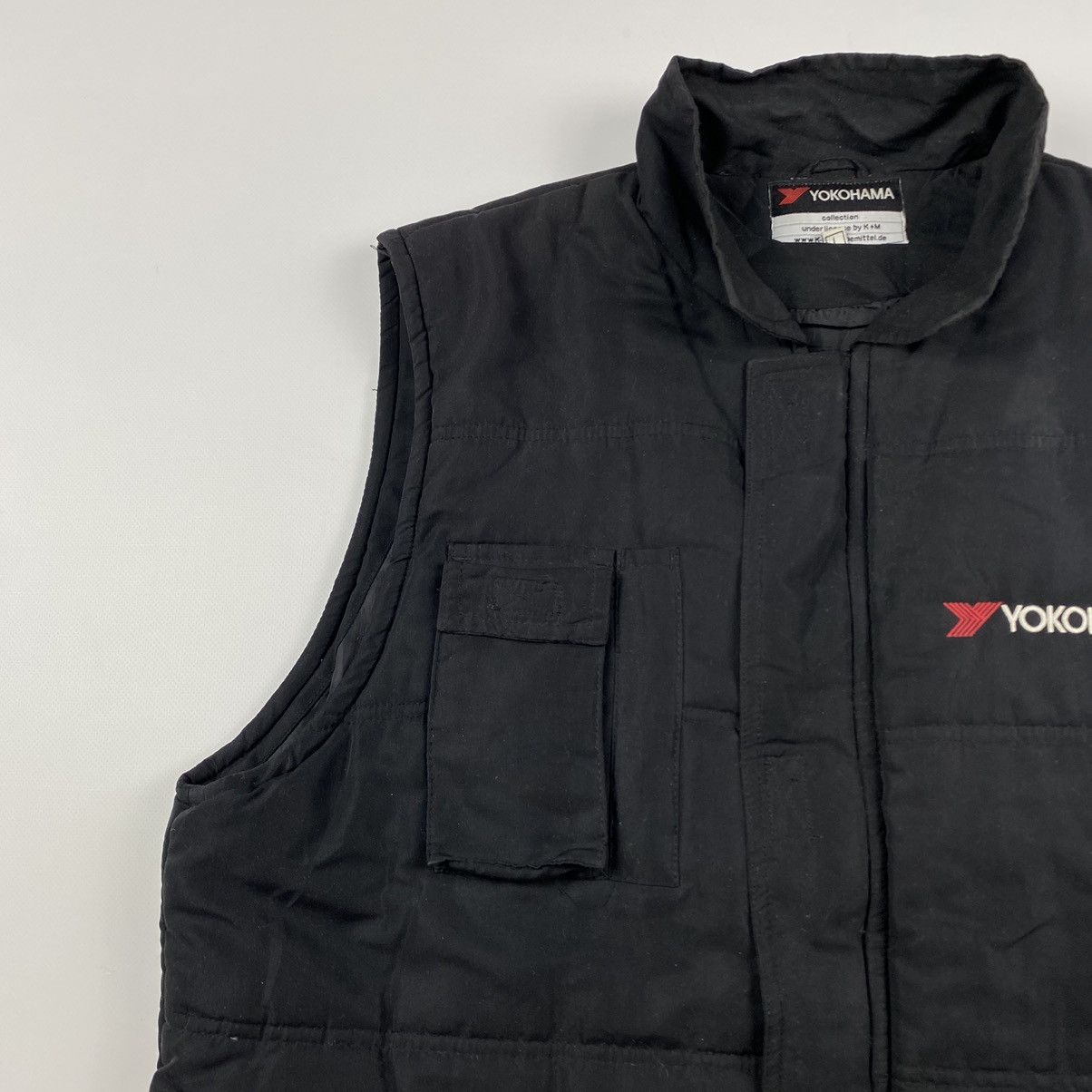 Japanese Brand Vintage Japan Racing Yokohama Vest Size US L / EU 52-54 / 3 - 5 Thumbnail