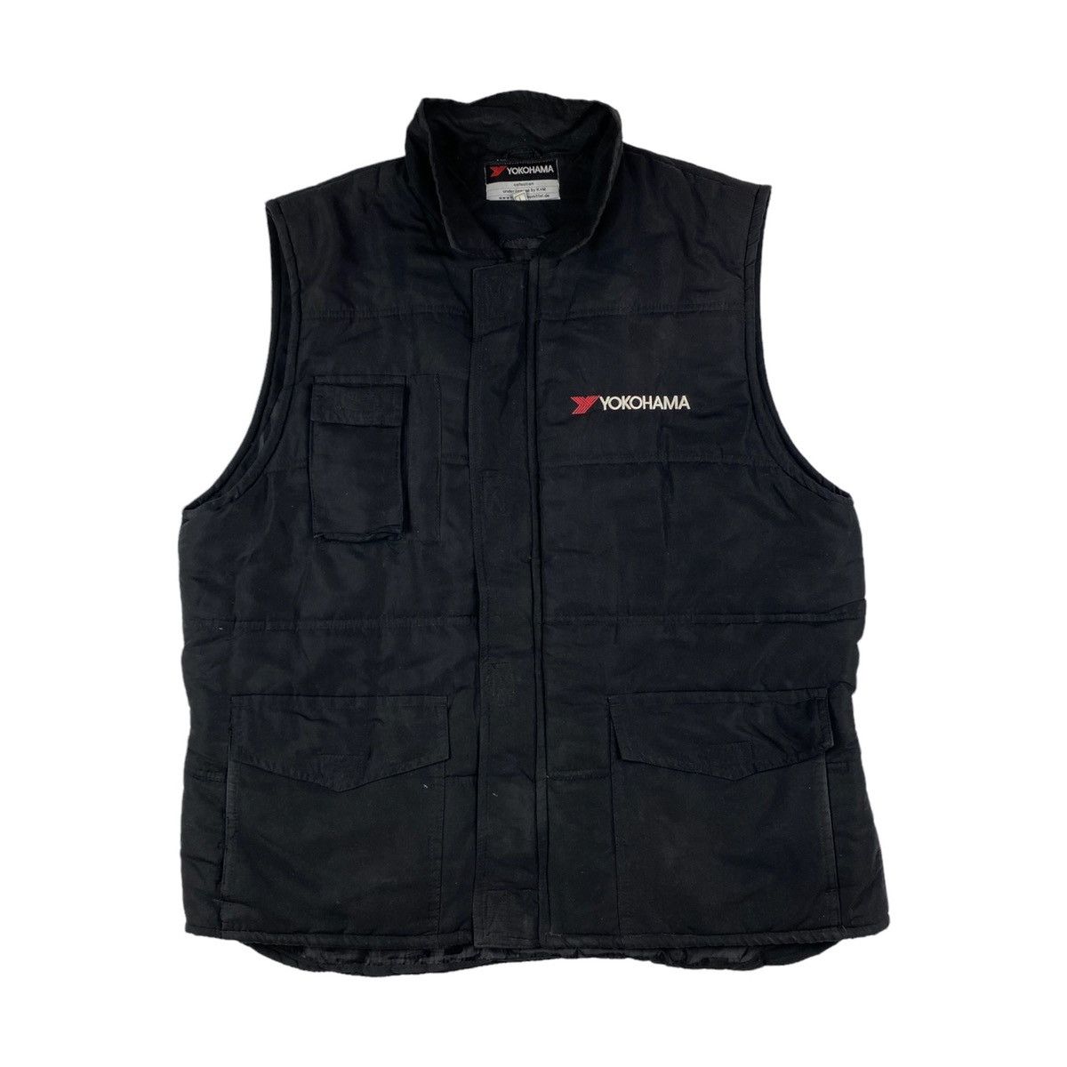 Japanese Brand Vintage Japan Racing Yokohama Vest Size US L / EU 52-54 / 3 - 1 Thumbnail