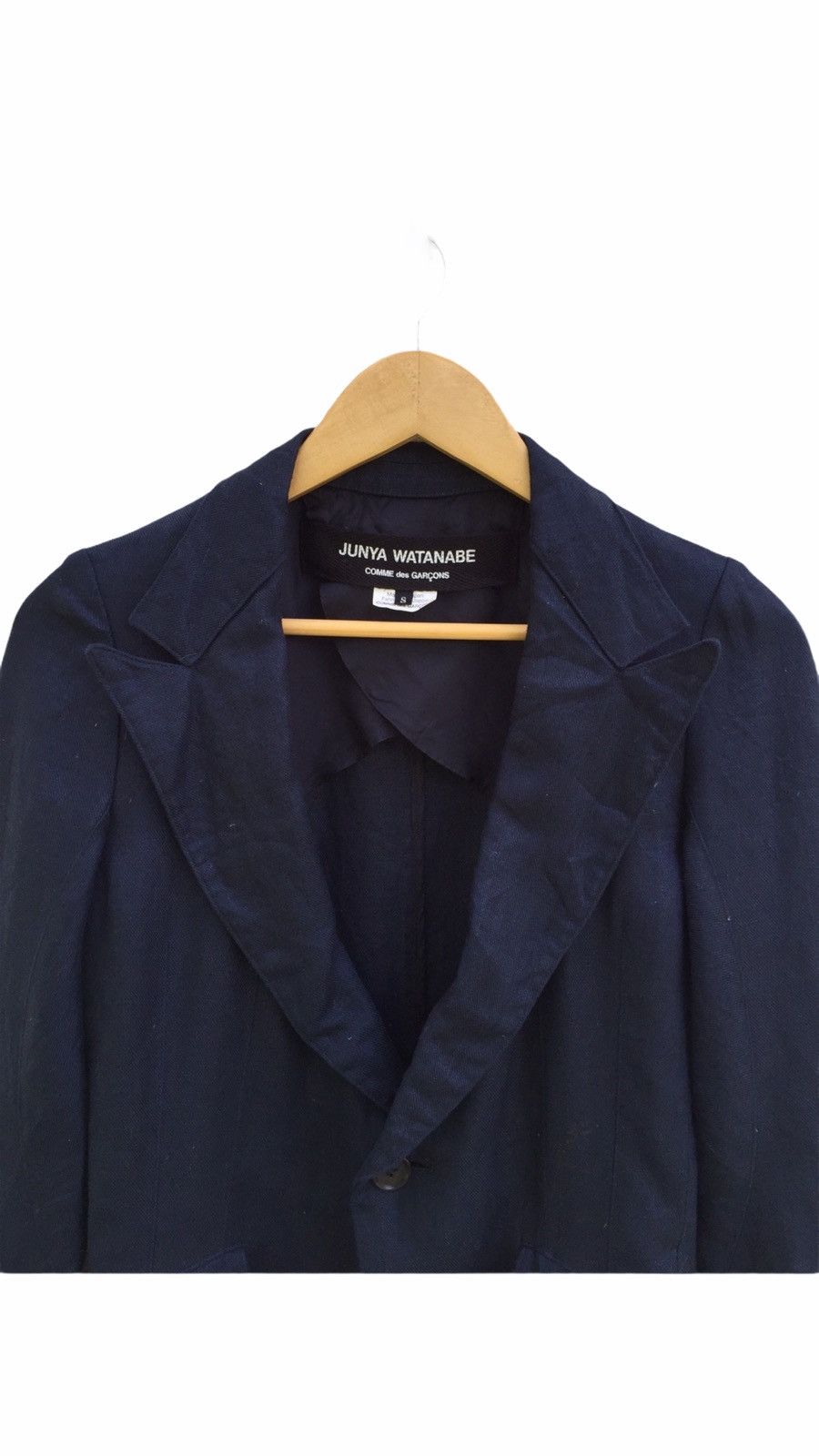 Comme des Garcons × Japanese Brand × Junya Watanabe Comme Des Garcons Junya Watanabe Blazer Coat Rare Size 36S - 3 Thumbnail