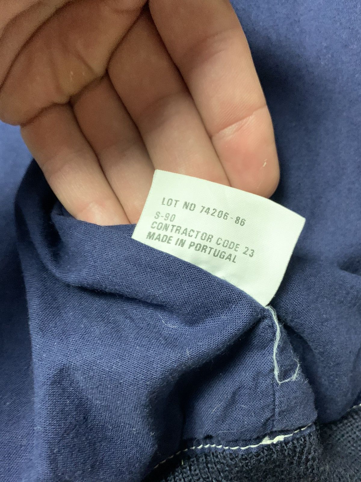 Levi's × Levi's Vintage Clothing × Vintage Vintage Levis Jacket bomber rare size s Live The Blue Size US S / EU 44-46 / 1 - 5 Thumbnail