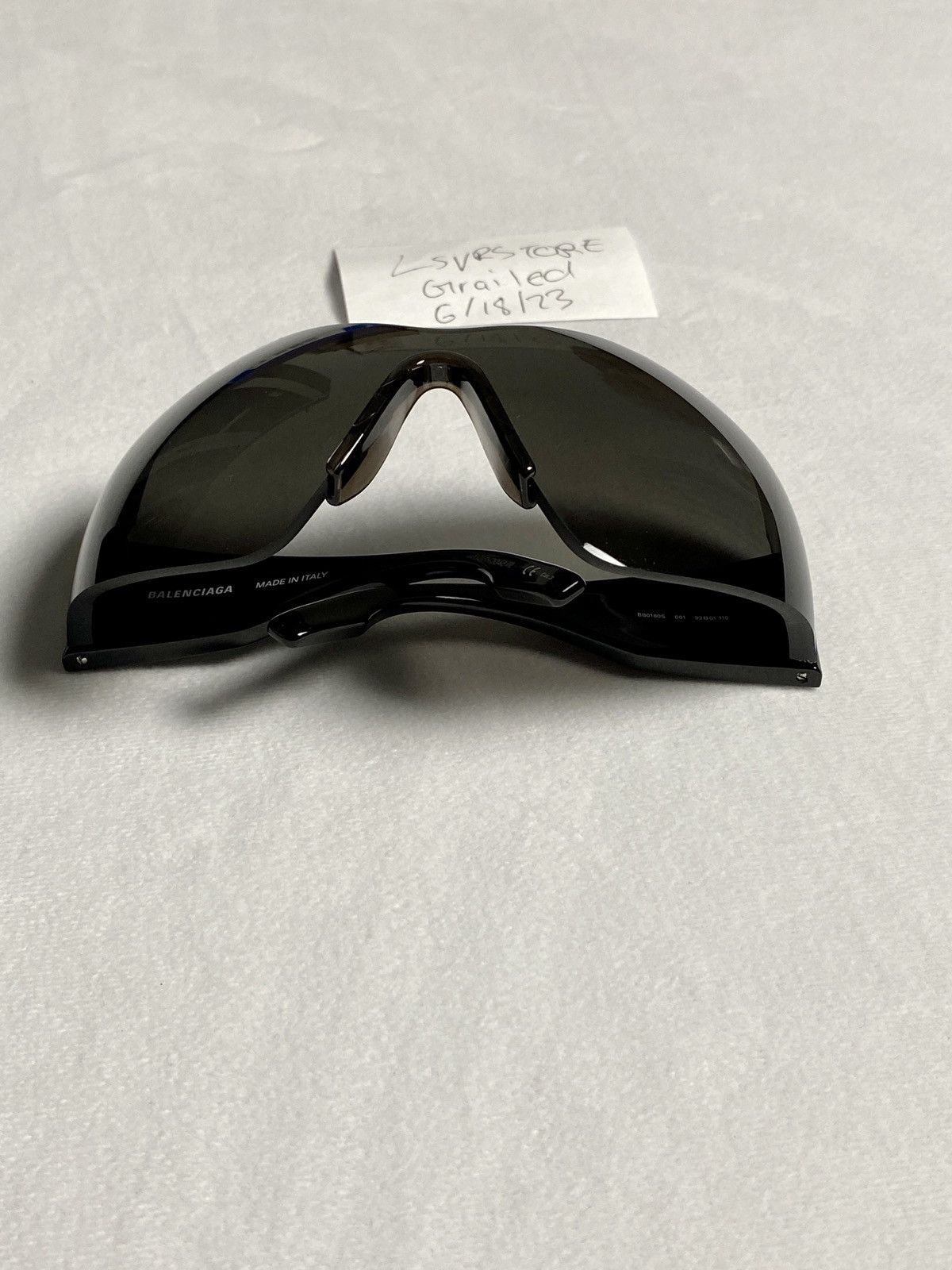 Balenciaga Balenciag Mask Butterfly Sunglasses Size ONE SIZE - 8 Thumbnail