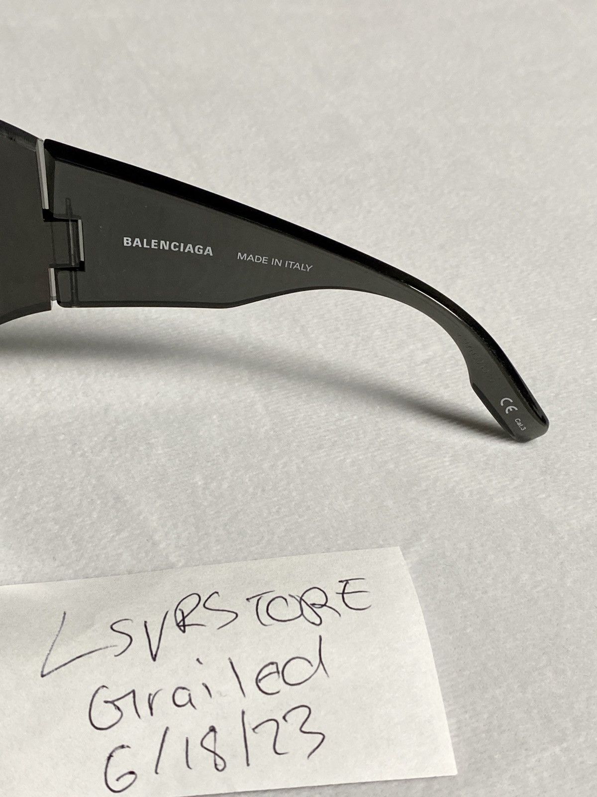 Balenciaga Balenciag Mask Butterfly Sunglasses Size ONE SIZE - 7 Thumbnail