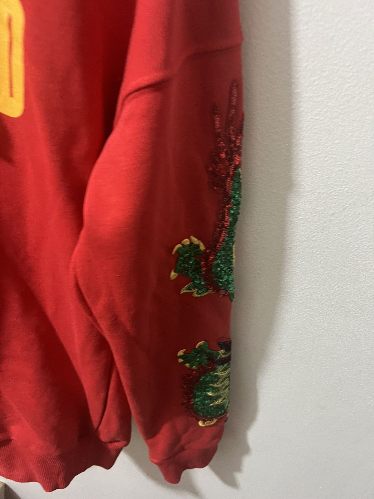 Dapper Dan Dapper Dan Red sequined dragon hoodie sweatshirt Size US L / EU 52-54 / 3 - 5 Thumbnail