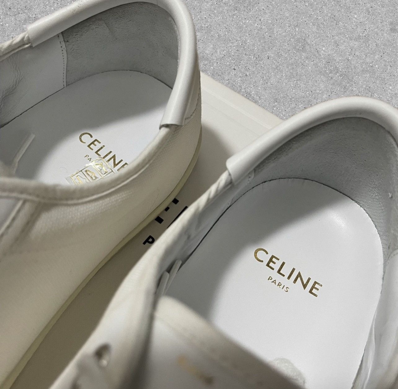 Celine × Hedi Slimane CELINE BY HEDI SLIMANE “SS20 LOW LACE UP BLANK” Size US 8.5 / EU 41-42 - 5 Thumbnail