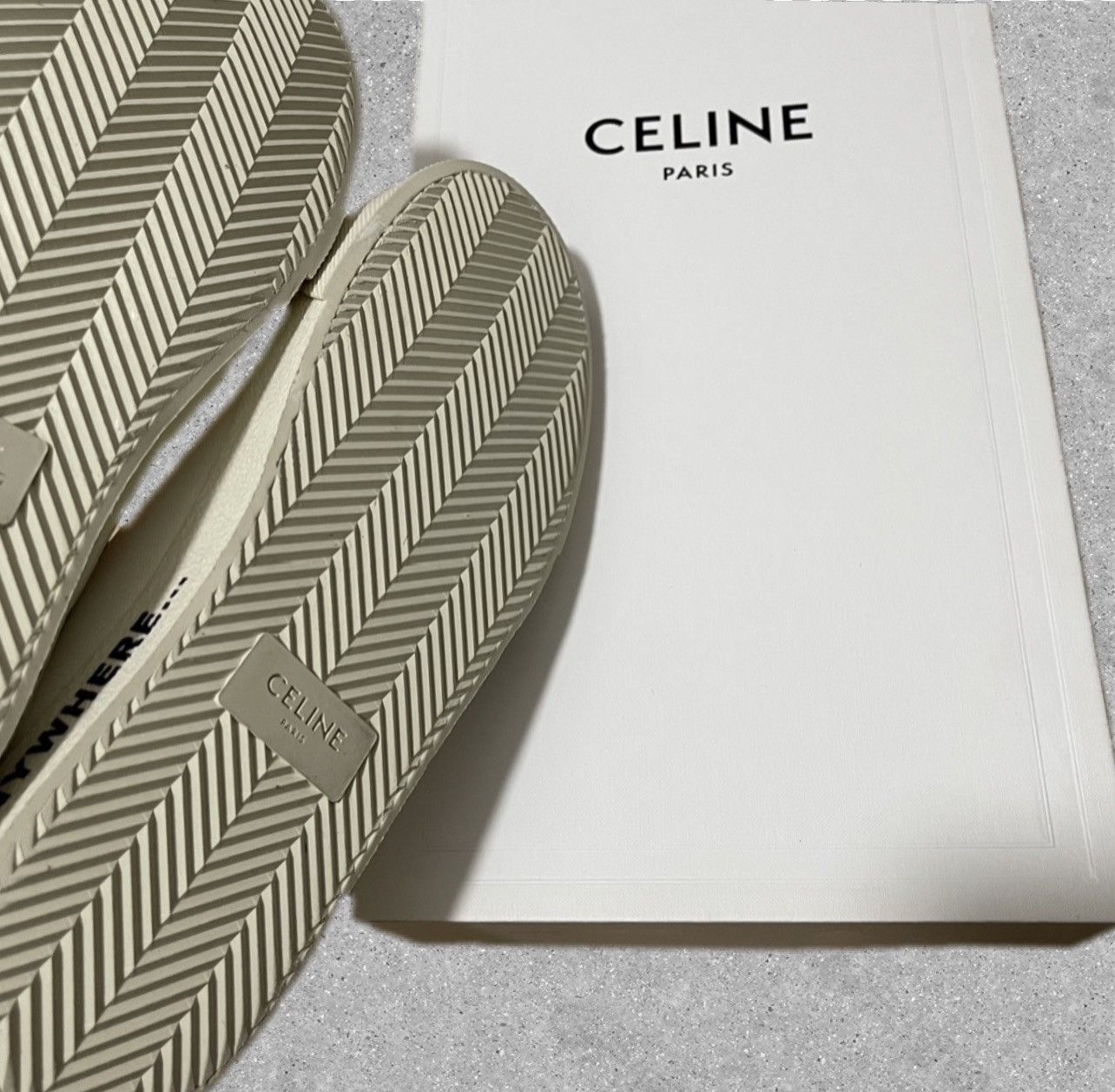 Celine × Hedi Slimane CELINE BY HEDI SLIMANE “SS20 LOW LACE UP BLANK” Size US 8.5 / EU 41-42 - 7 Thumbnail