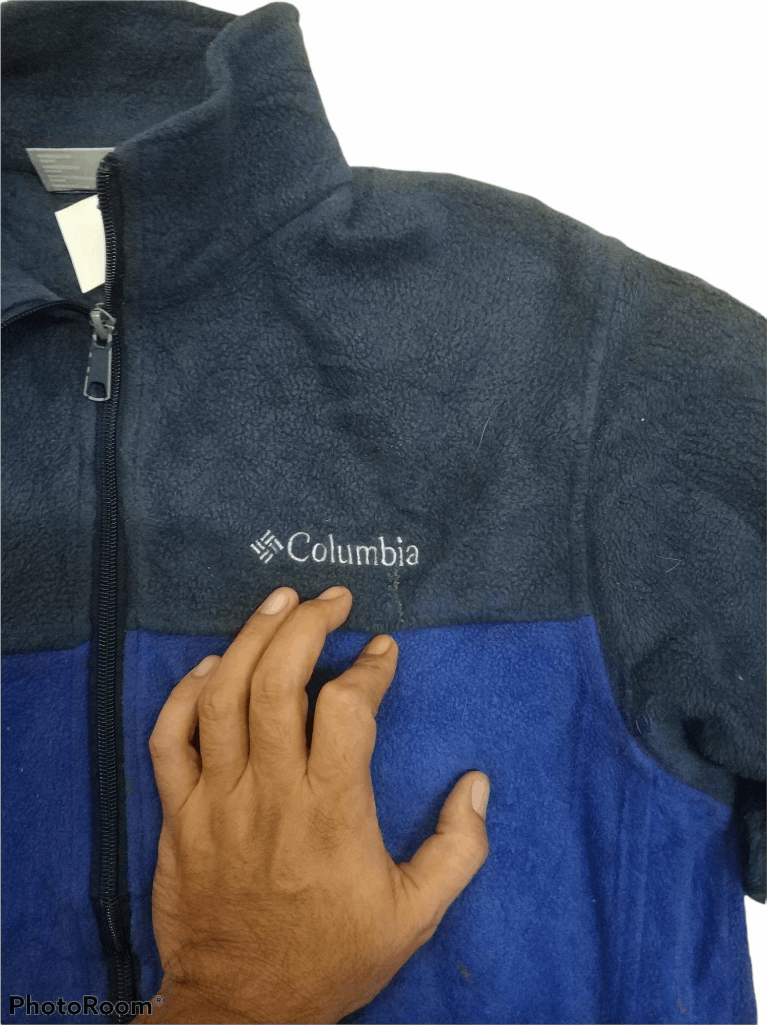 Columbia 🔥Columbia Two Tone Zipper Fleece Jacket Size US S / EU 44-46 / 1 - 5 Thumbnail